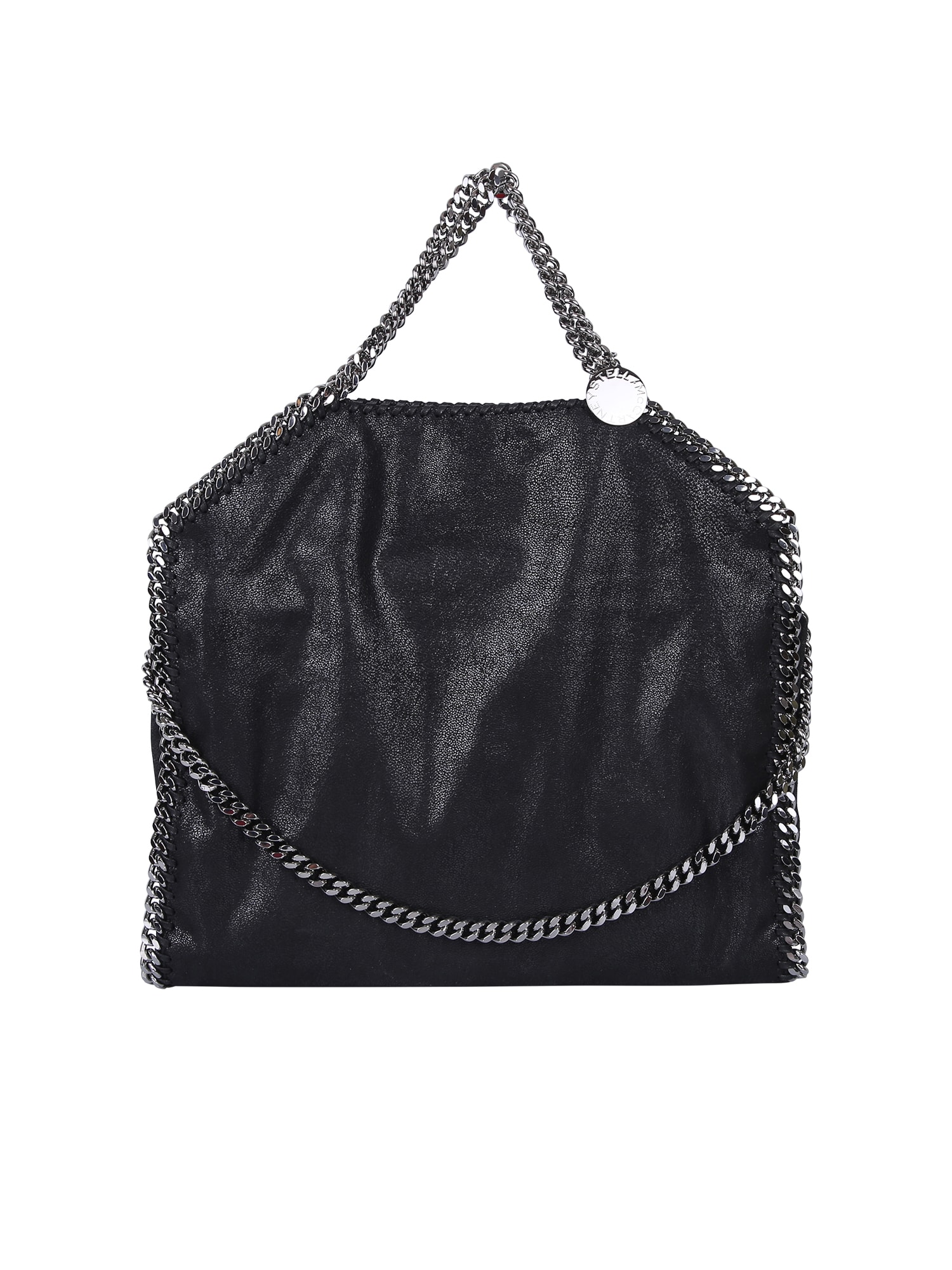 Stella Mccartney Black Falabella Trile Chain Bag