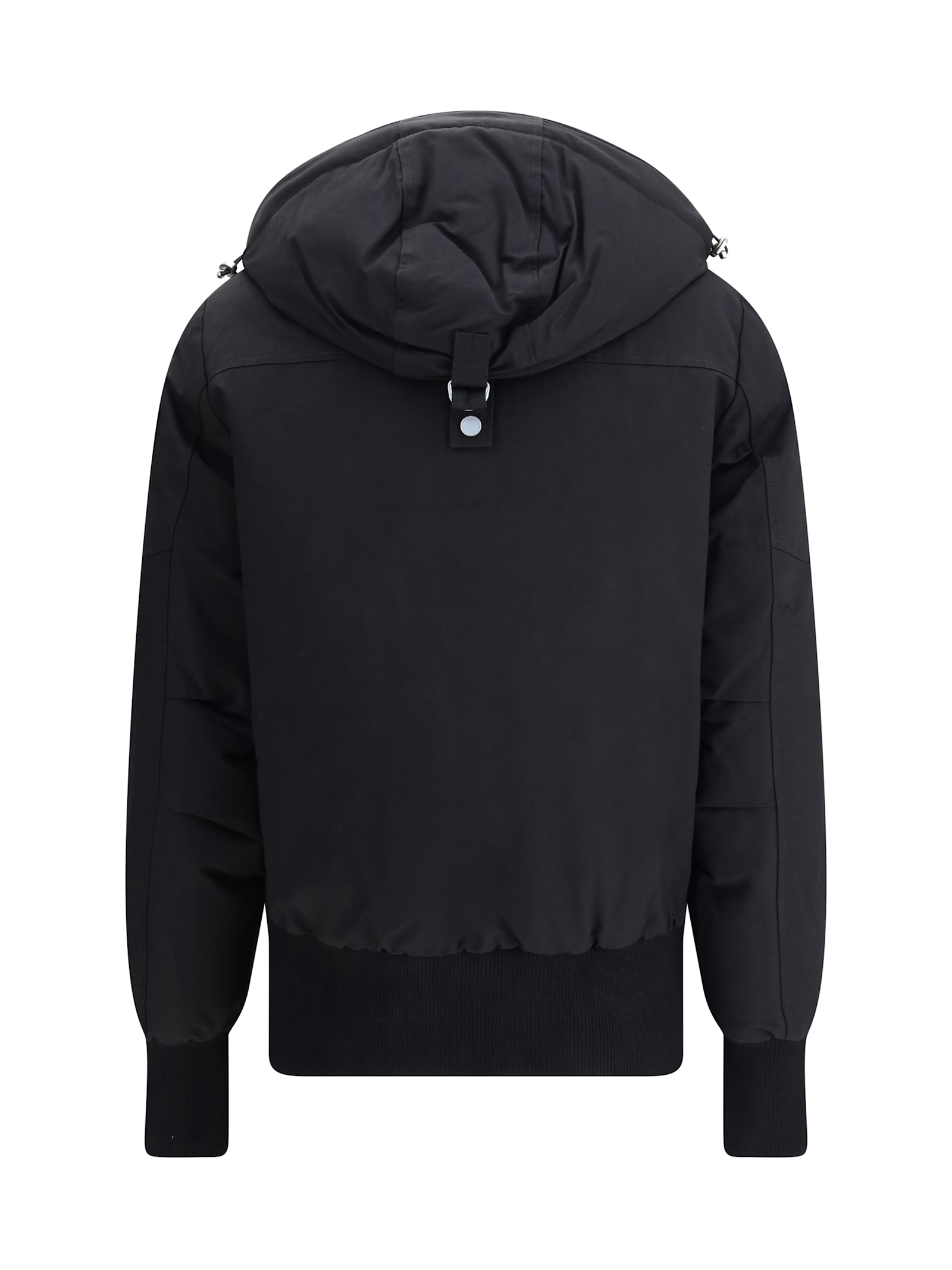 Moose Knuckles Debbie Bomber Jacket In Black