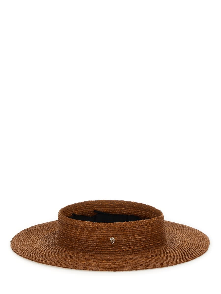 Helen Kaminski Rani Raffia Wide-brim Hat In Brown