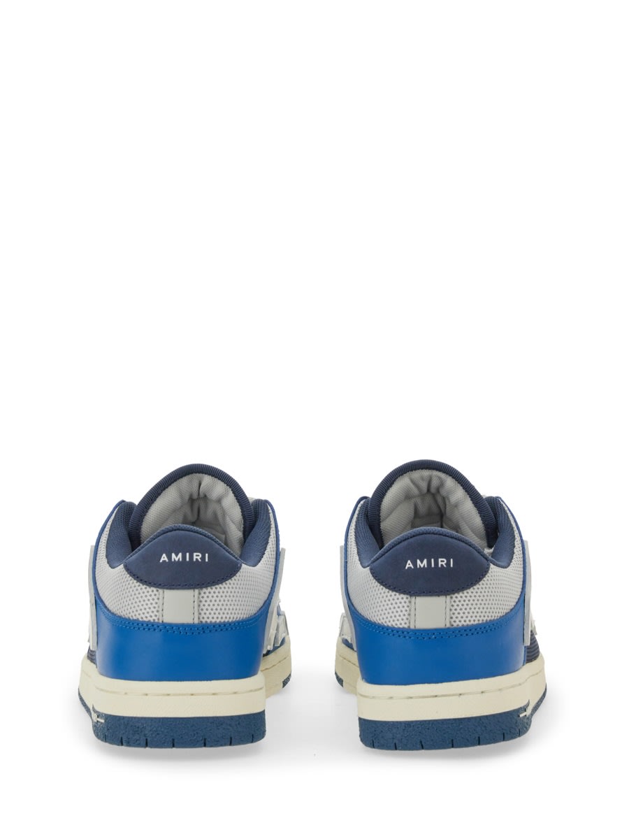 Shop Amiri Sneaker Skel In Blue