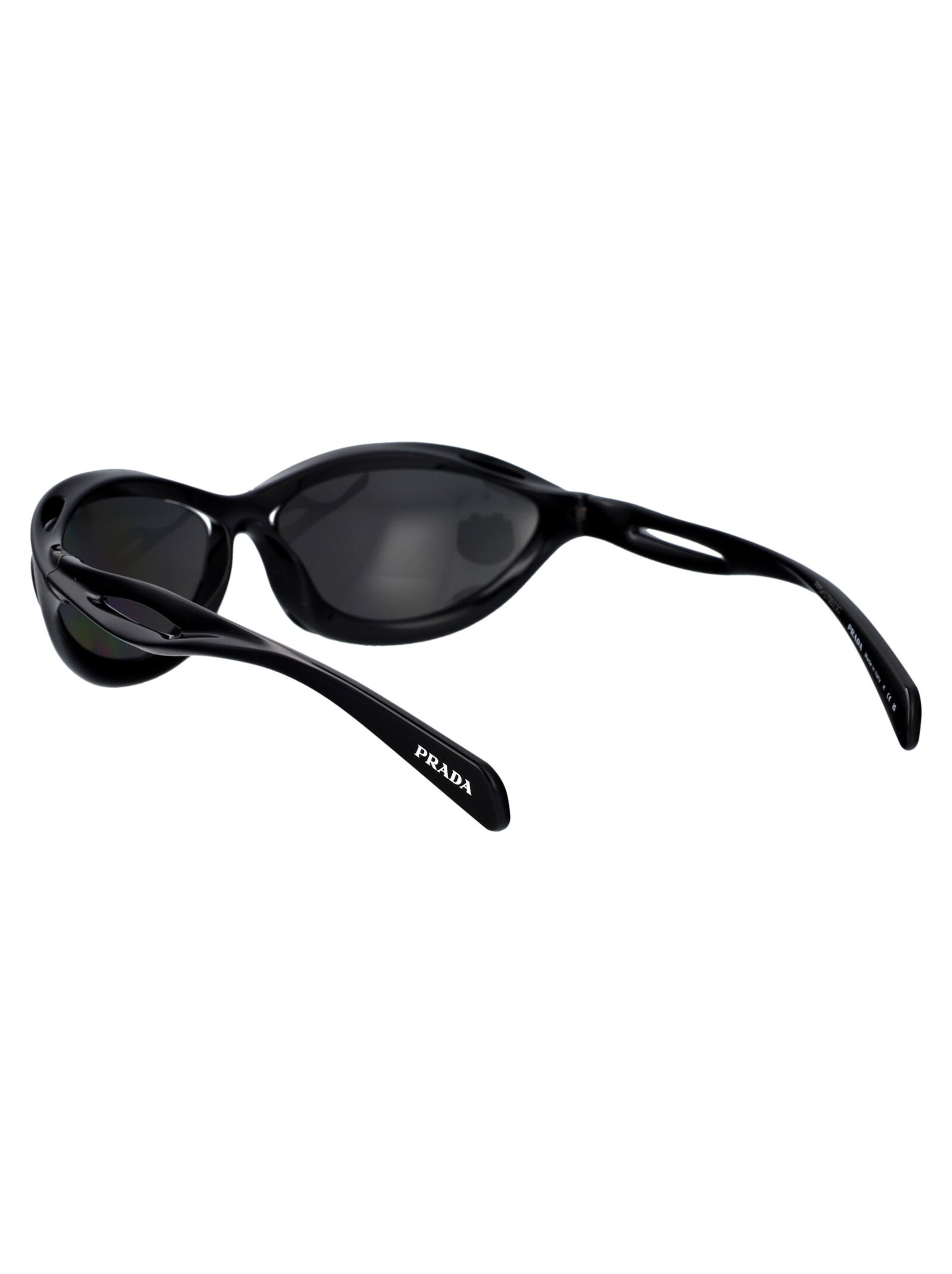 Shop Prada 0pr A23s Sunglasses In 1ab5s0 Black