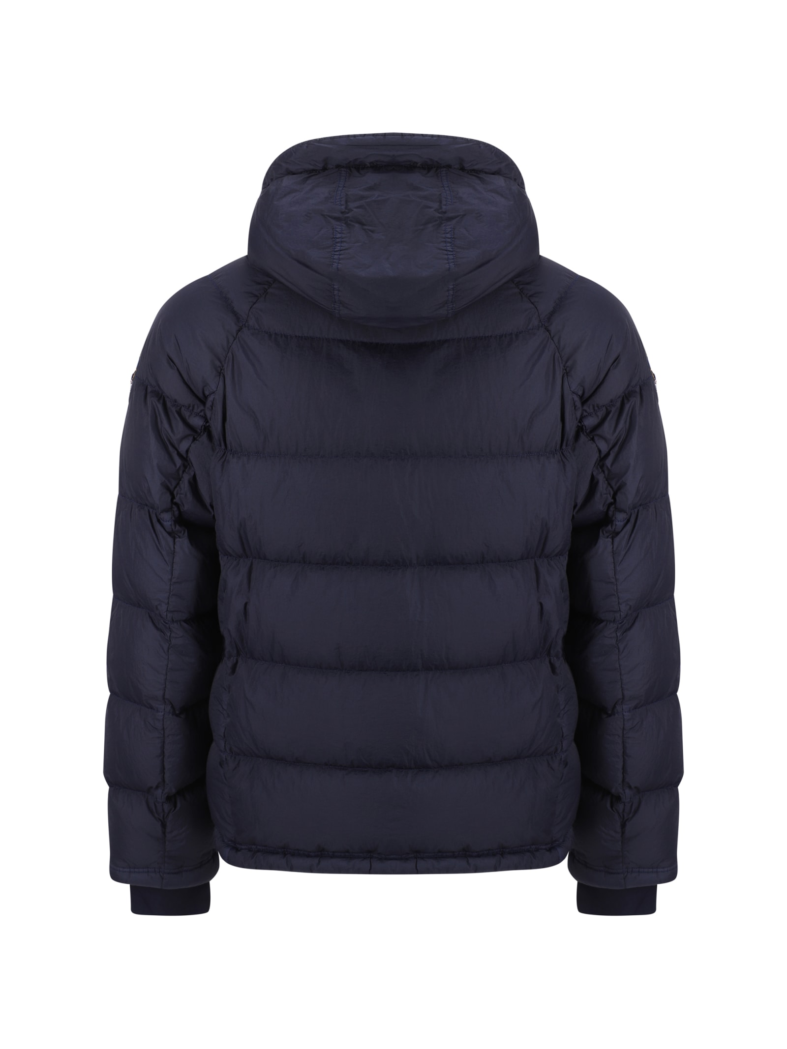 Shop Parajumpers Norton Down Jacket In Peacot