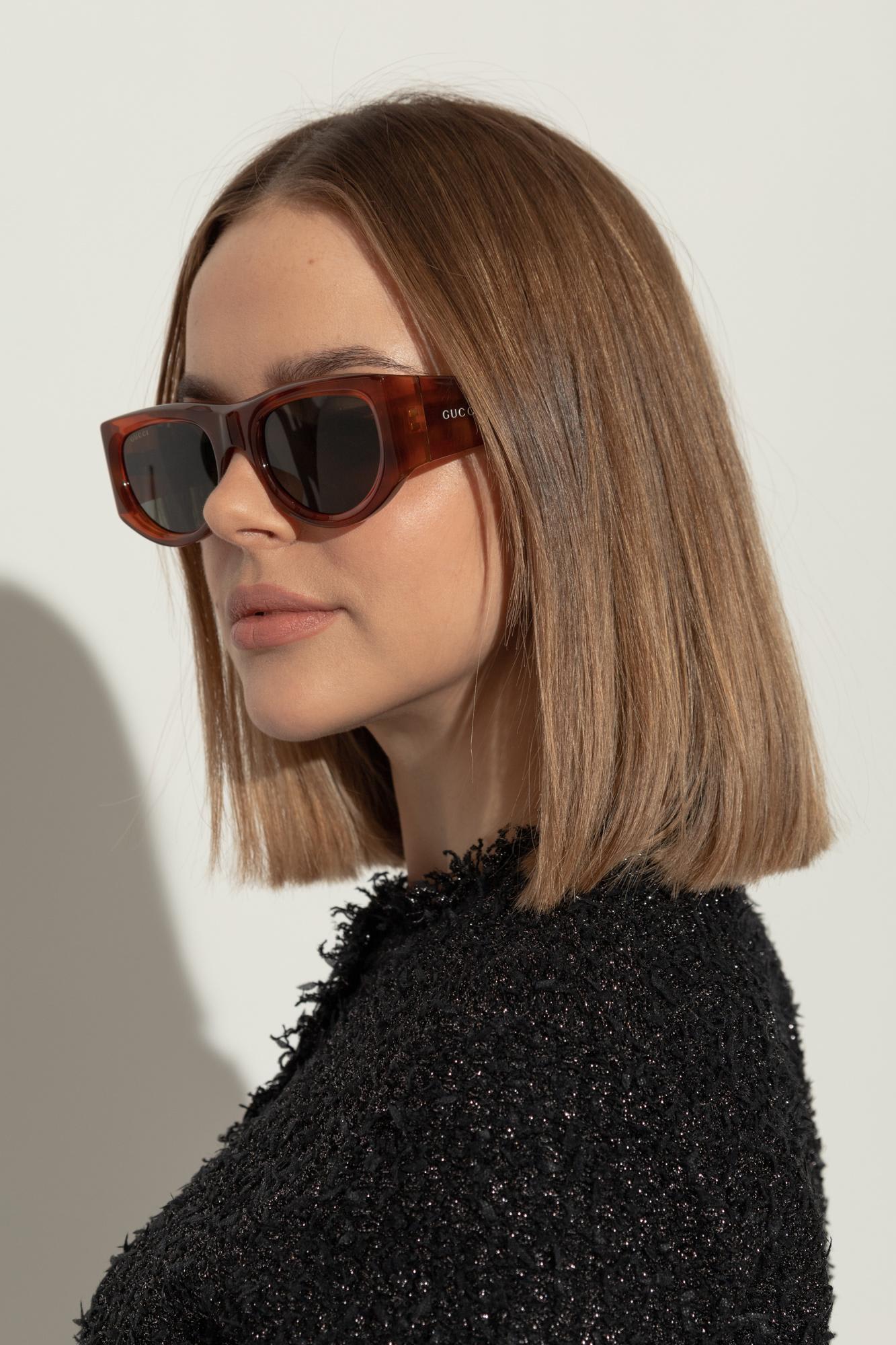 Gucci Brown Sunglasses Women In Brown