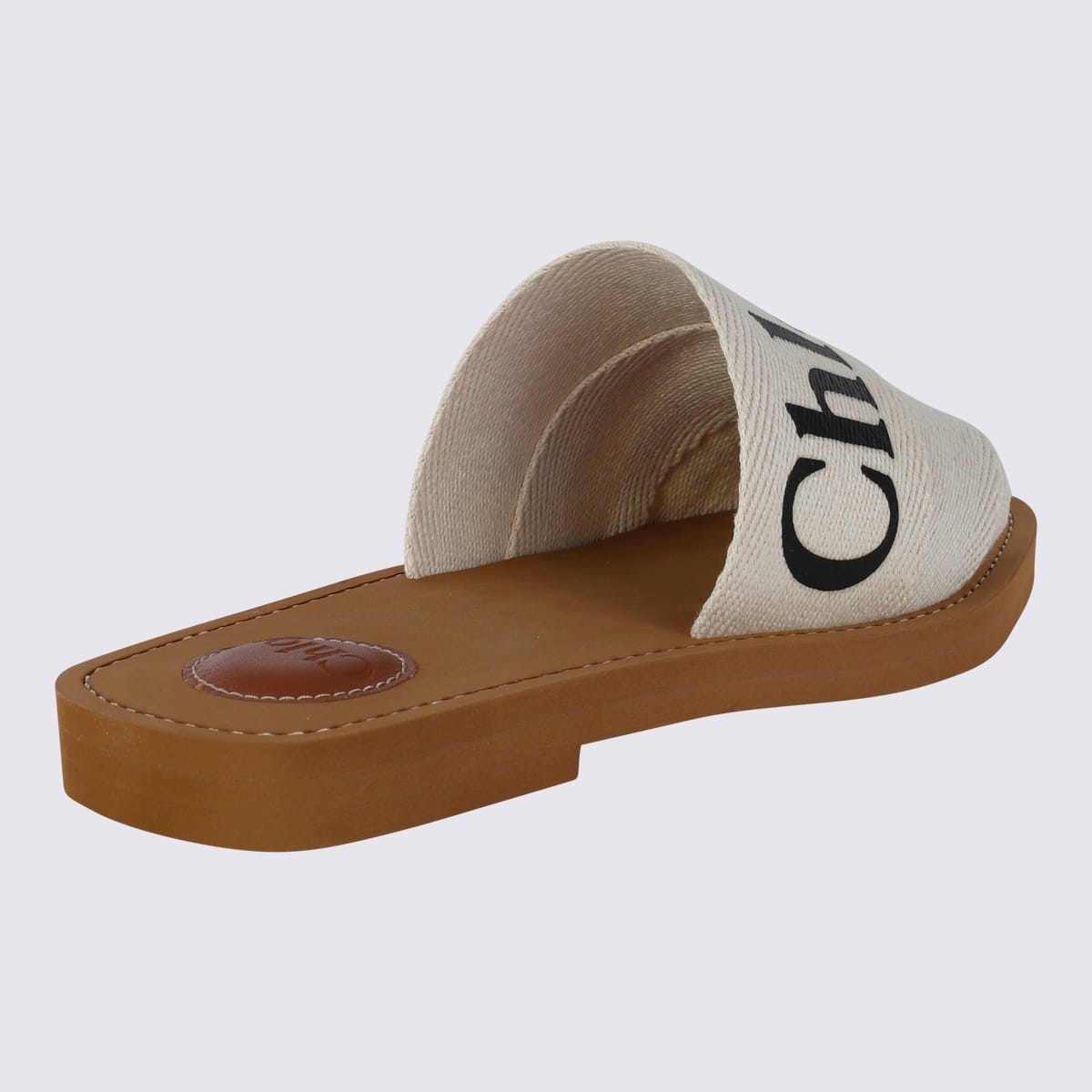 Chloé Burberry Multicolor Suede And Leather Sneakers In White