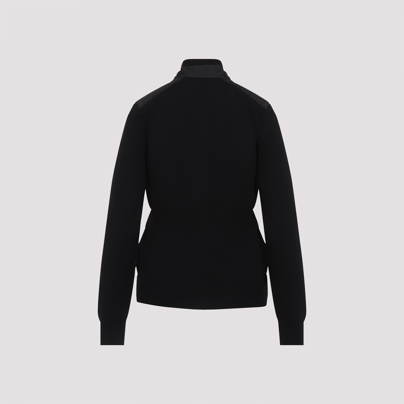 MONCLER MONCLER PADDED WOOL CARDIGAN 