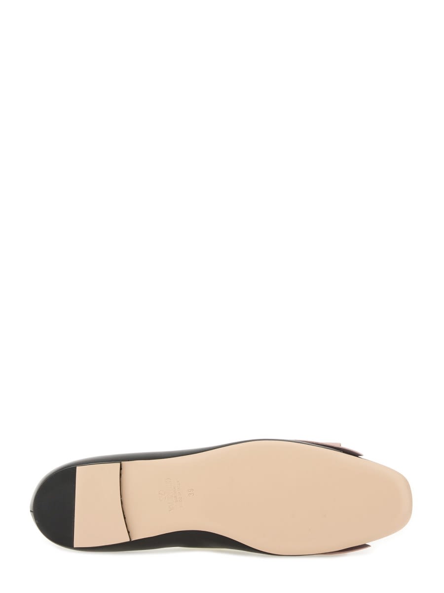 Valentino Ballerina Bowow In Black