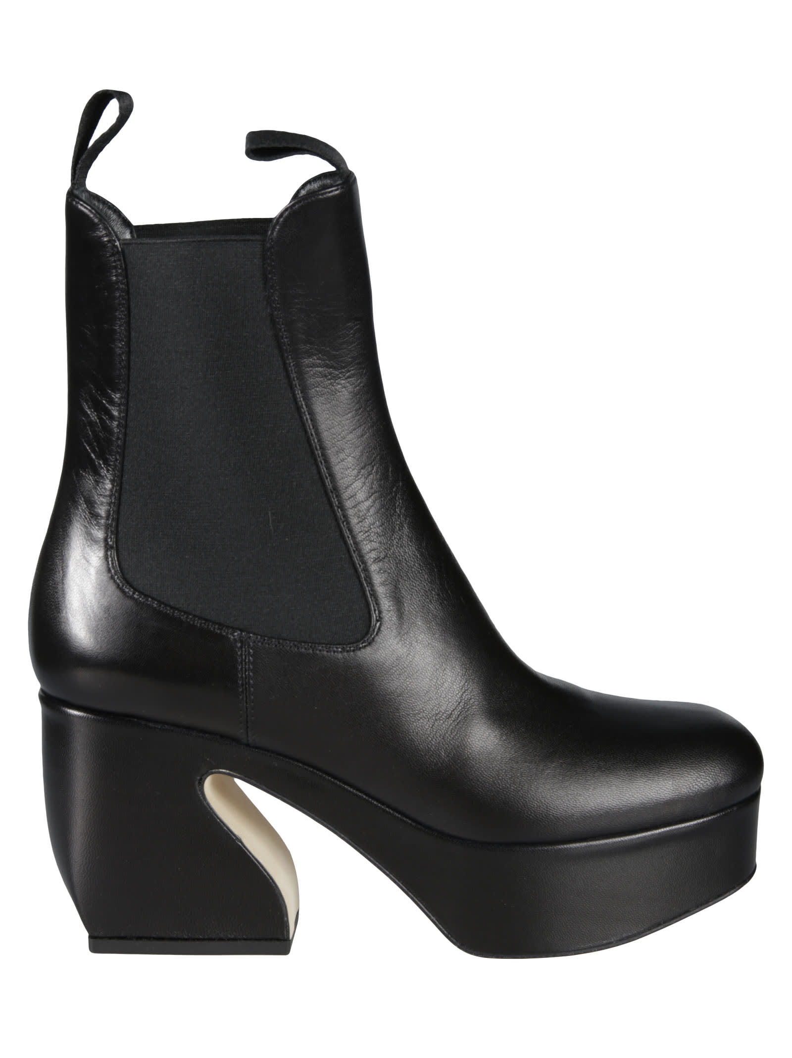 SI Rossi Block Heel Side Stretch Boots