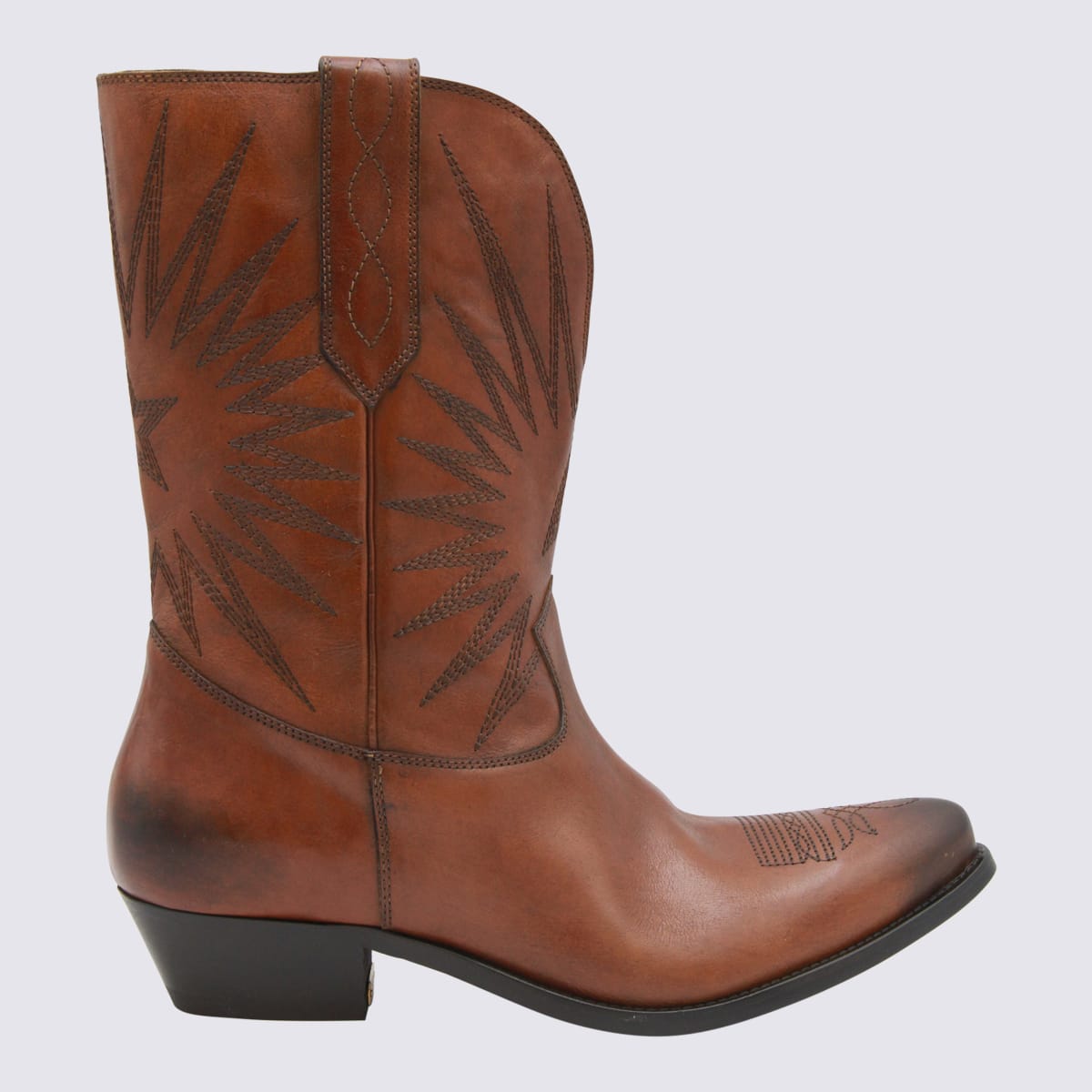 Tan Leather Boots