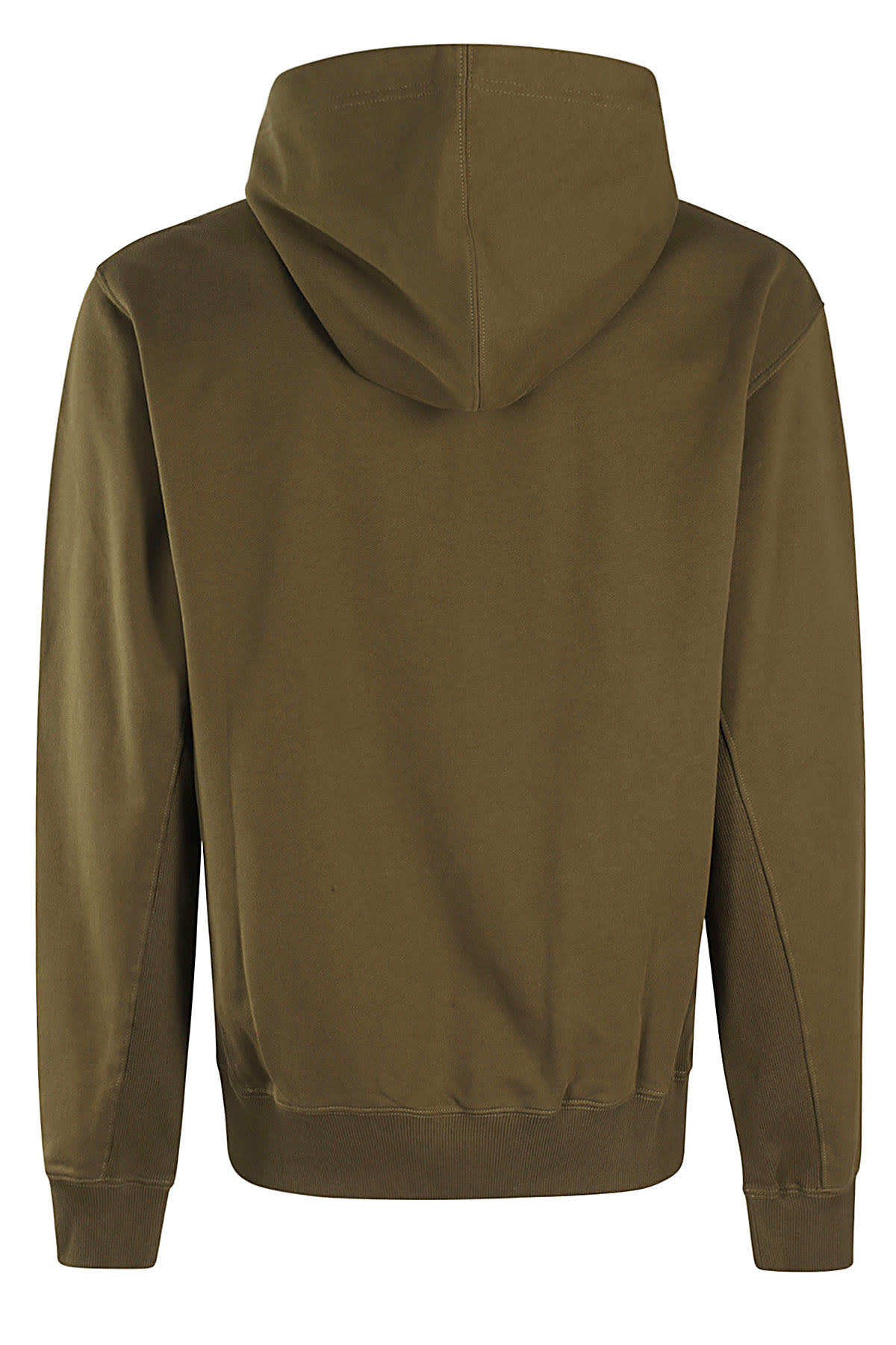 Shop Helmut Lang Outer Hoodie In X Olive
