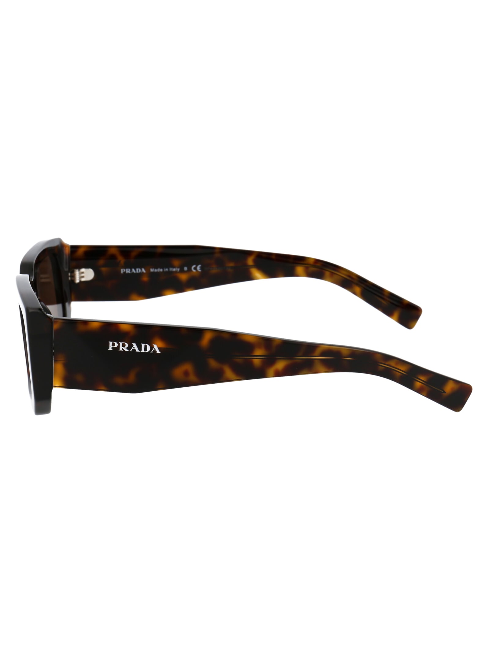 Shop Prada 0pr 06ys Sunglasses In 2au8c1 Tortoise