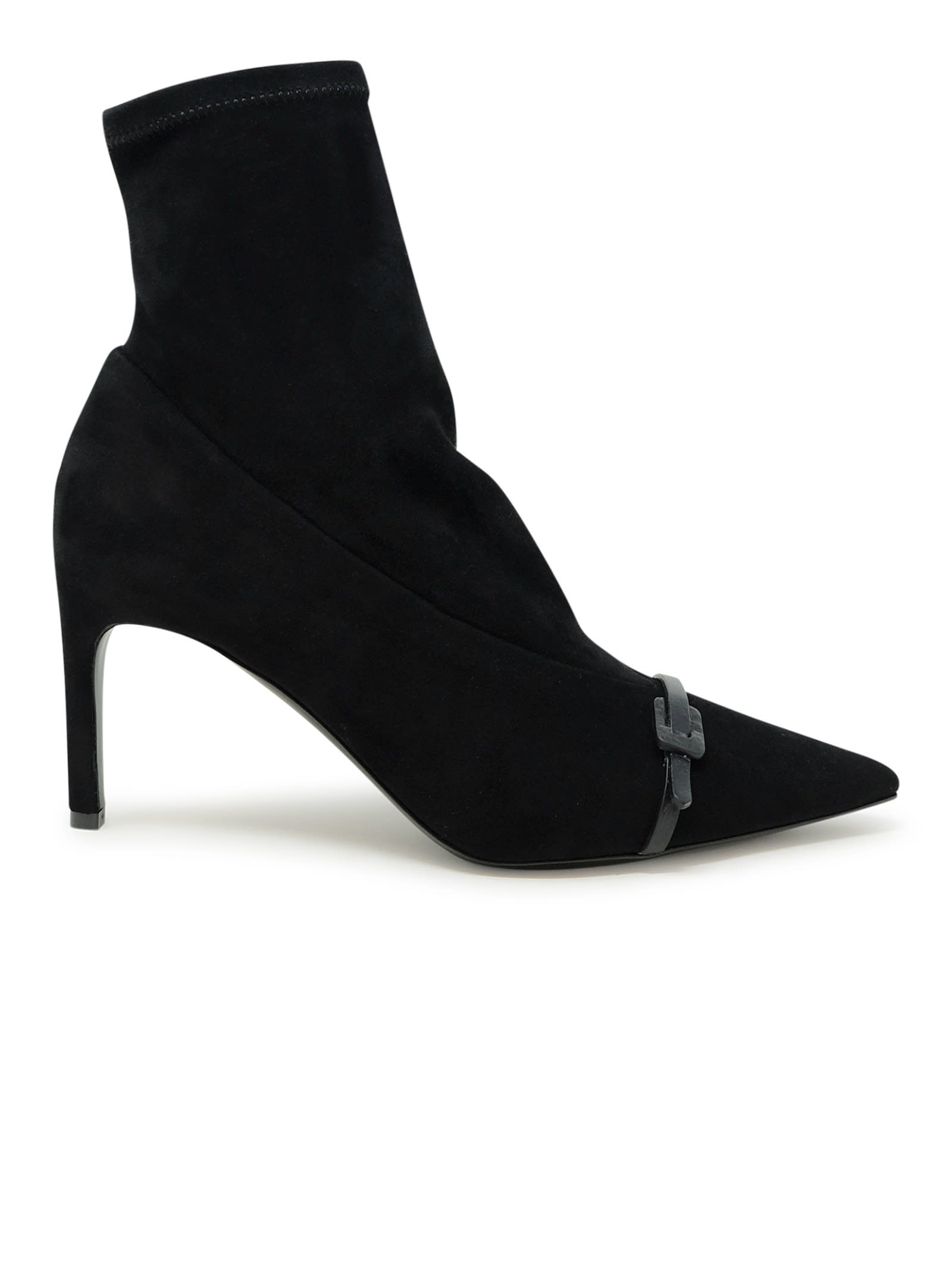 Del Carlo Roberto Suede Kid Ankle Boots