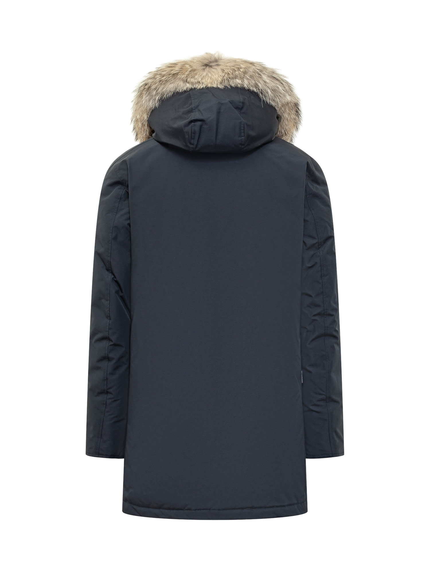 Shop Woolrich Arctic Parka In Blu Scuro