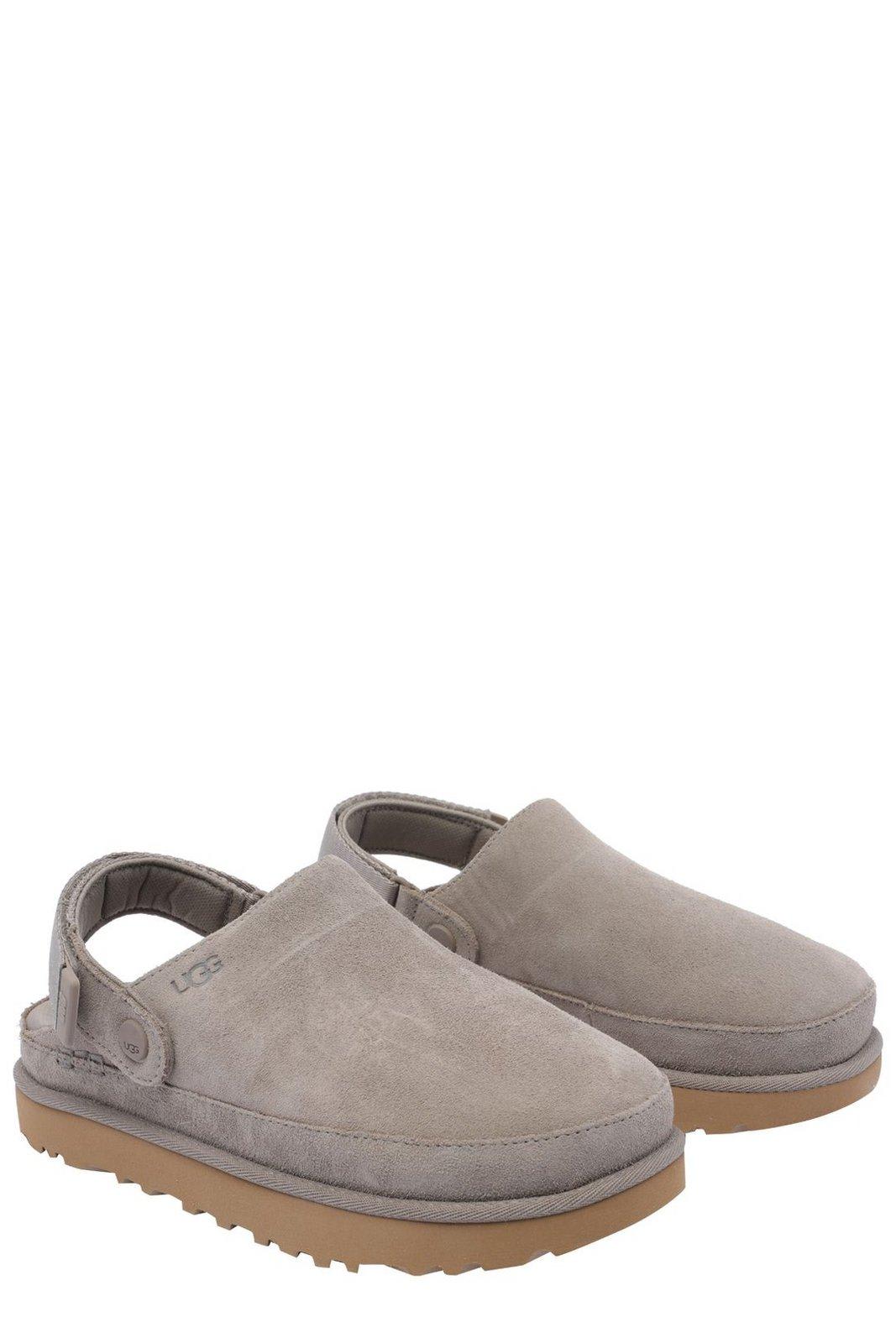 Ugg Goldenstar Slip-on Clogs In Gray