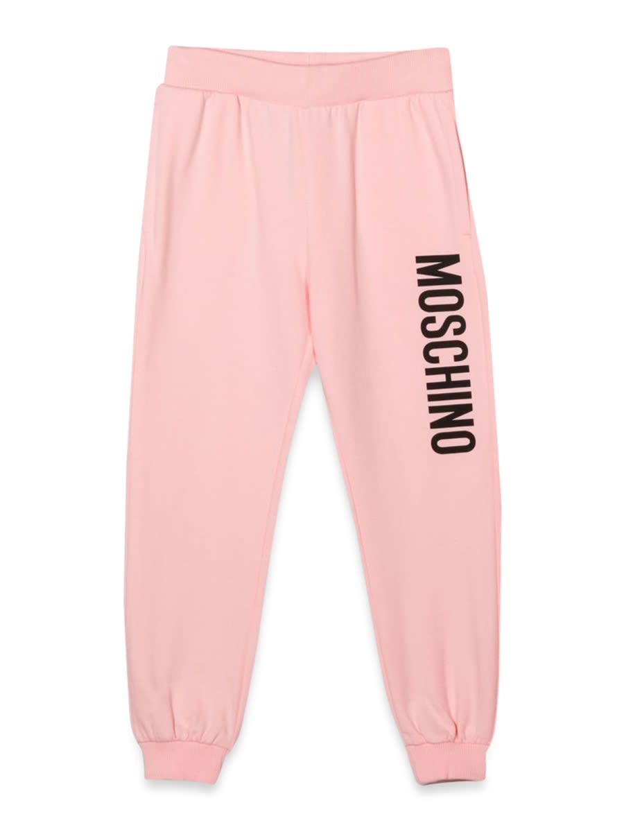 Shop Moschino Sweatpants In Pink