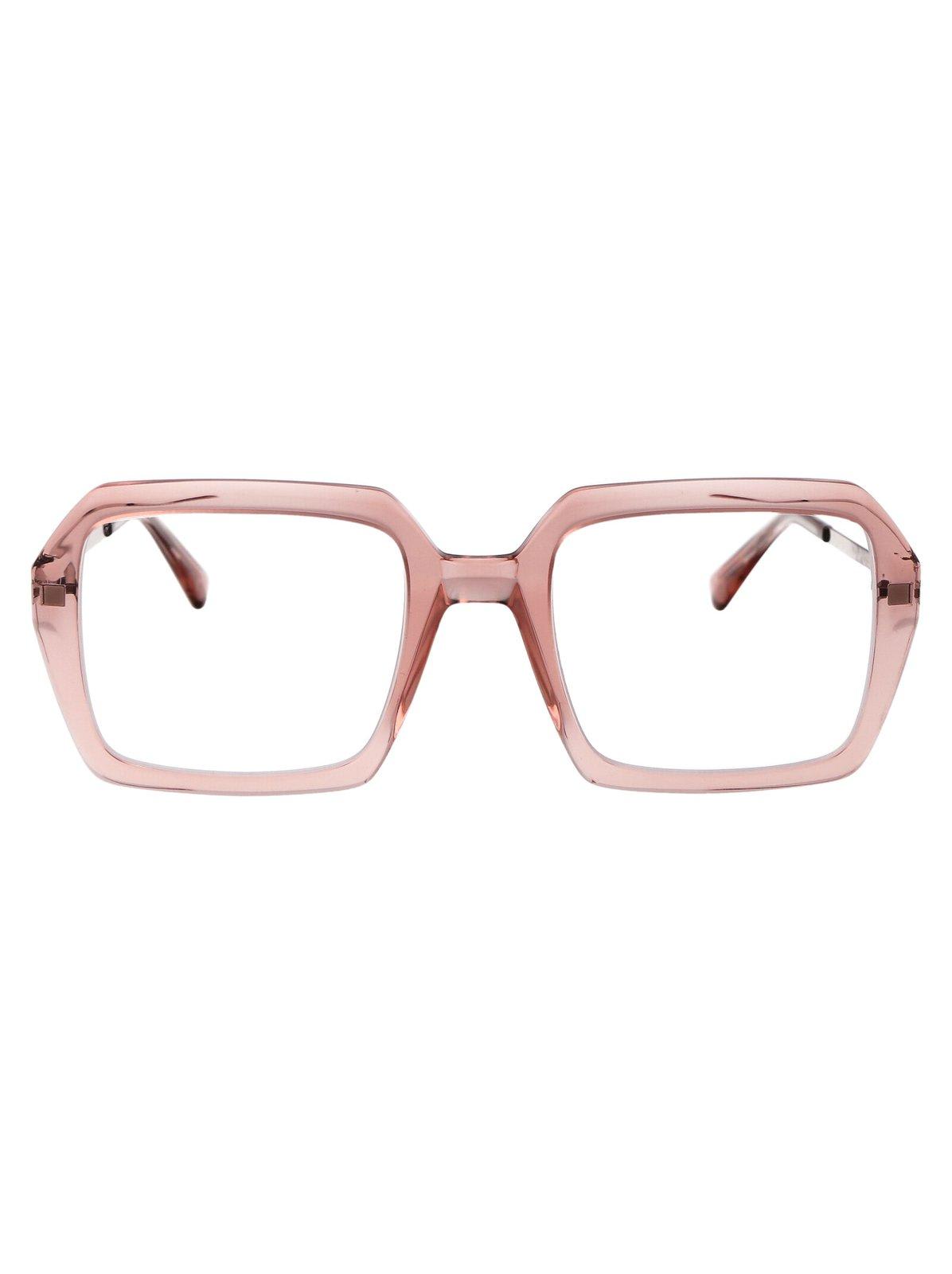 Mykita Vanilla Square Frame Glasses In 898