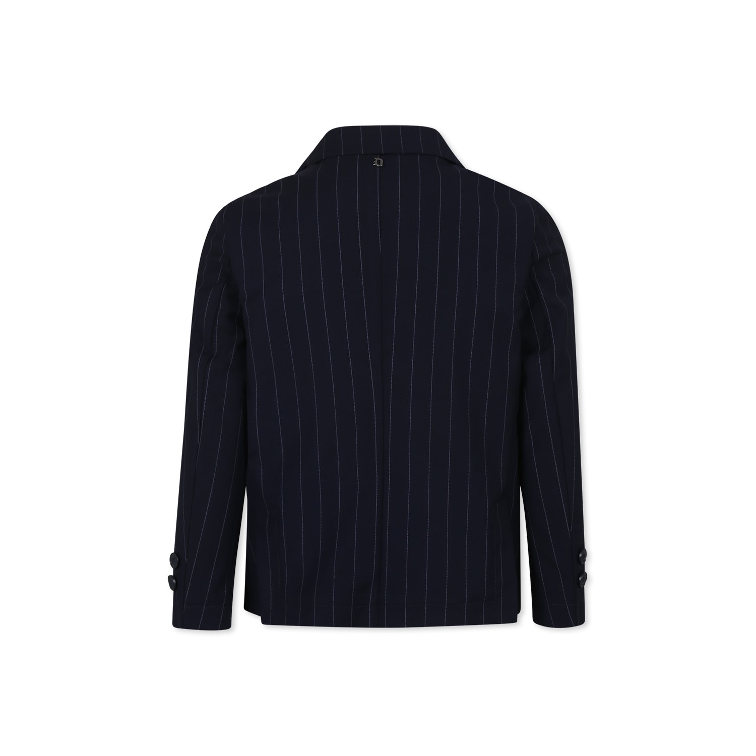 Dondup Blue Jacket For Boy In Blue