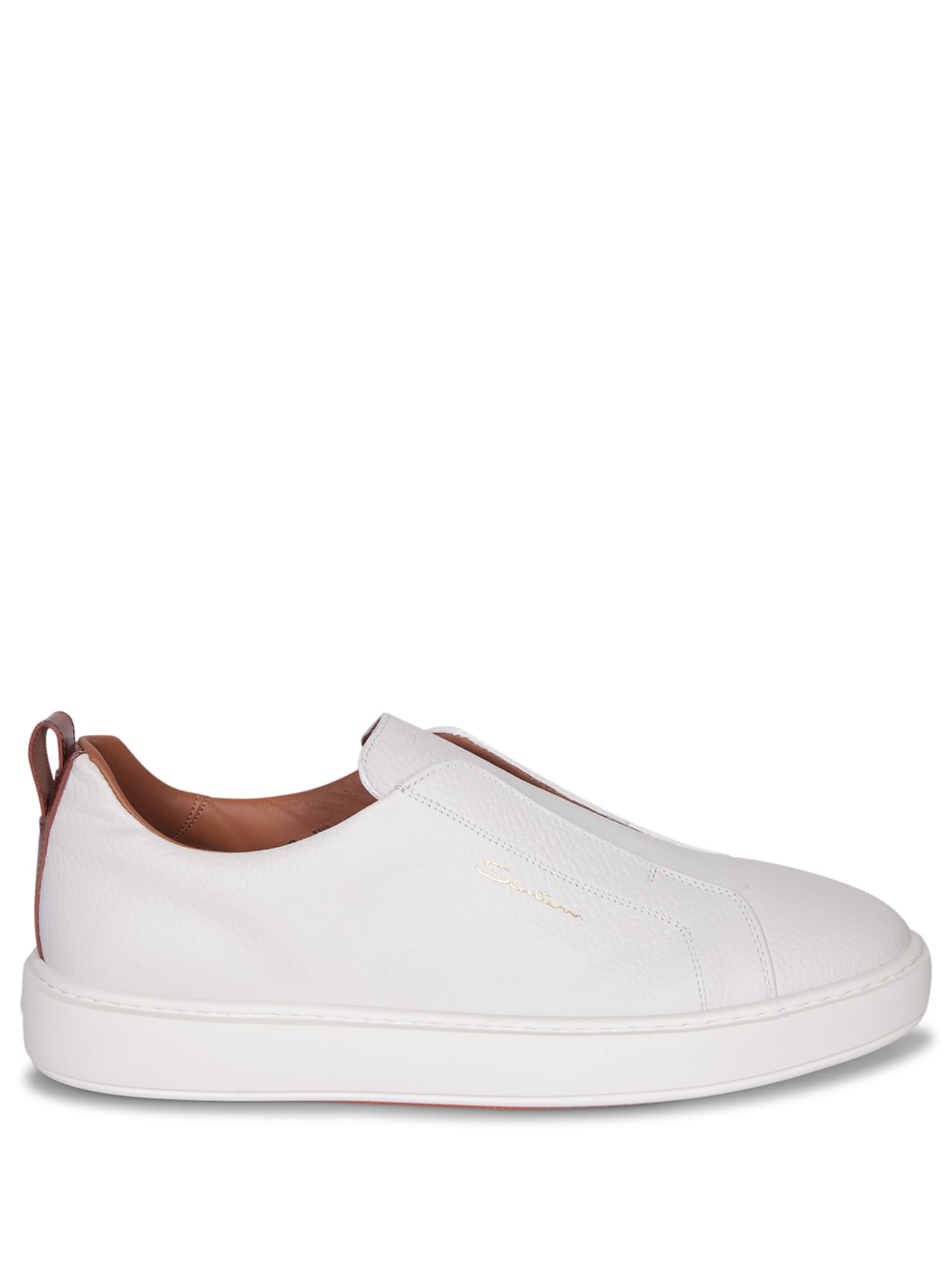 Victory Grain White Sneakers