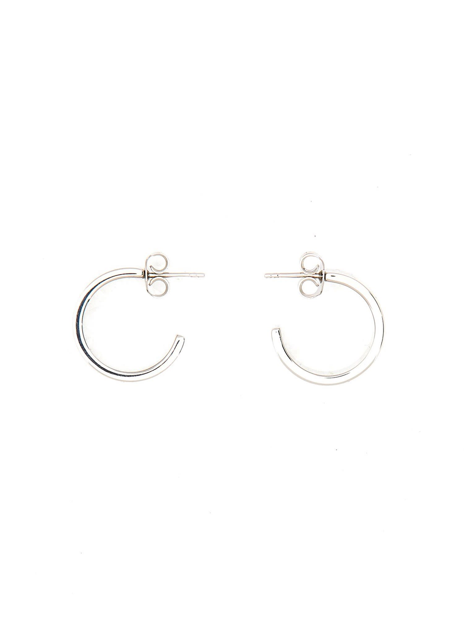 Mm6 Maison Margiela Earrings In Silver