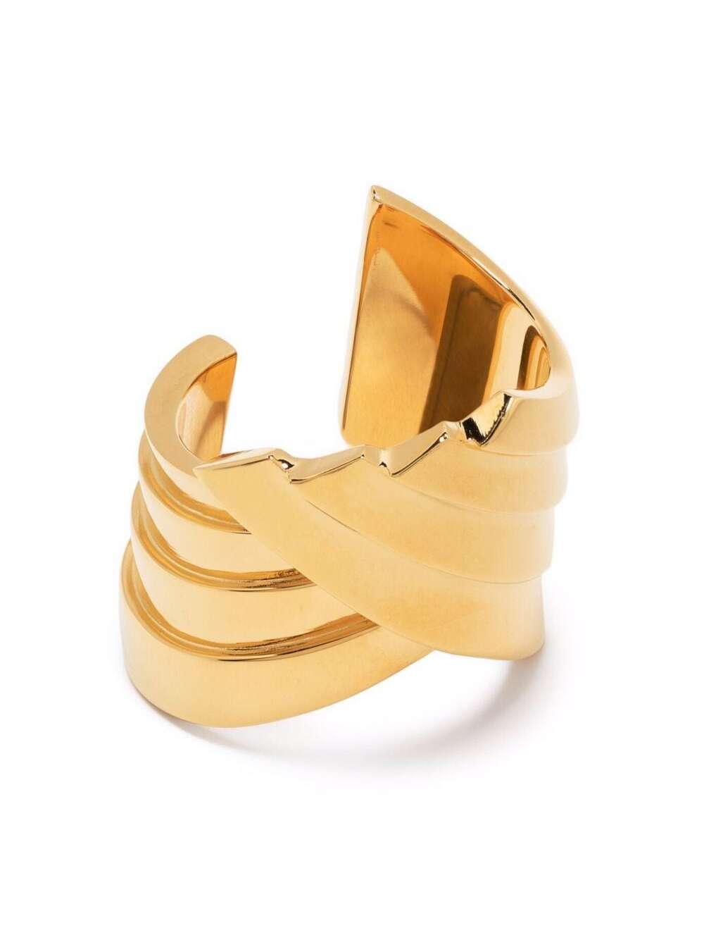 Leda Madera Susan Golden Brass Ring