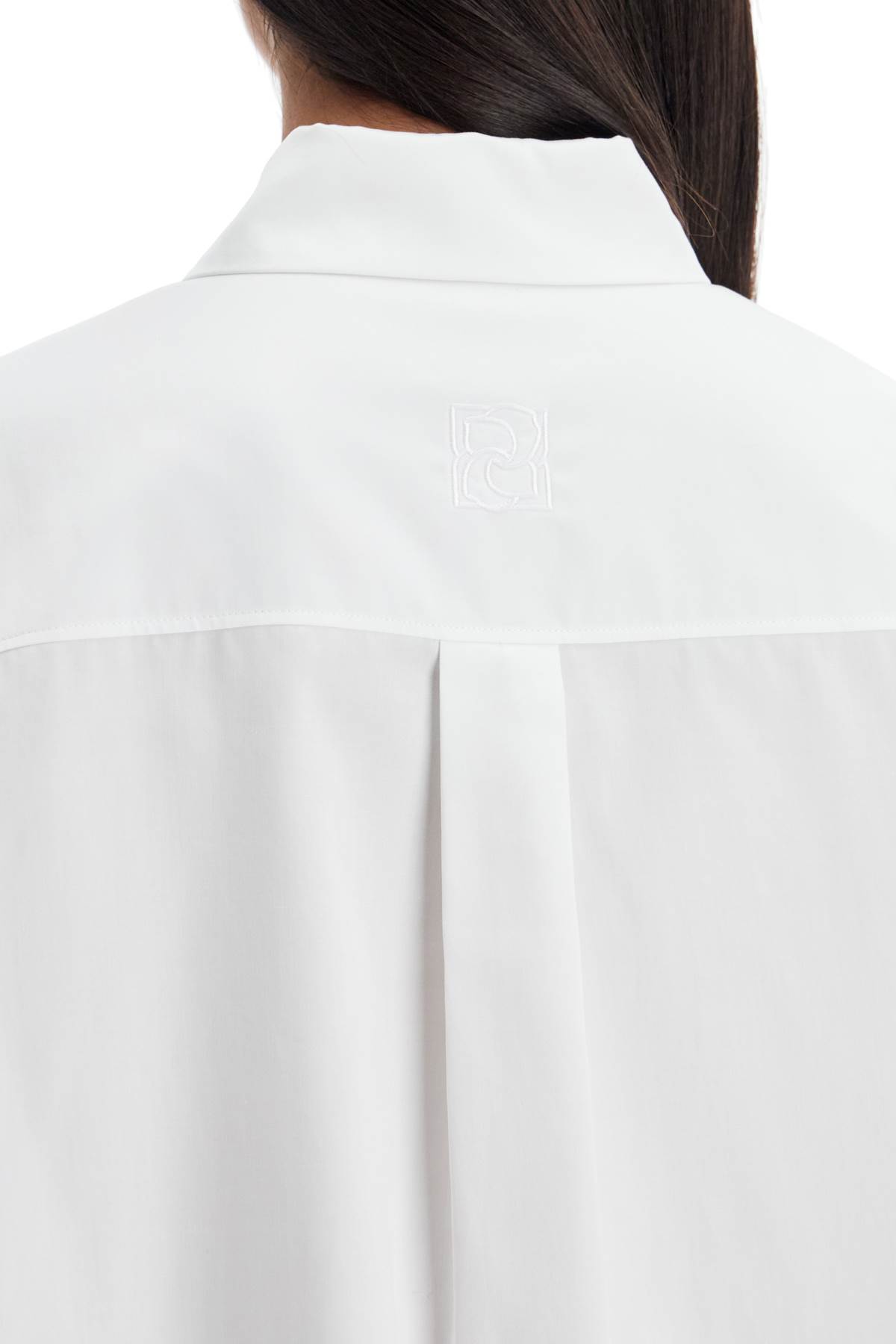 Shop Magda Butrym Oversized Boxy In White (white)