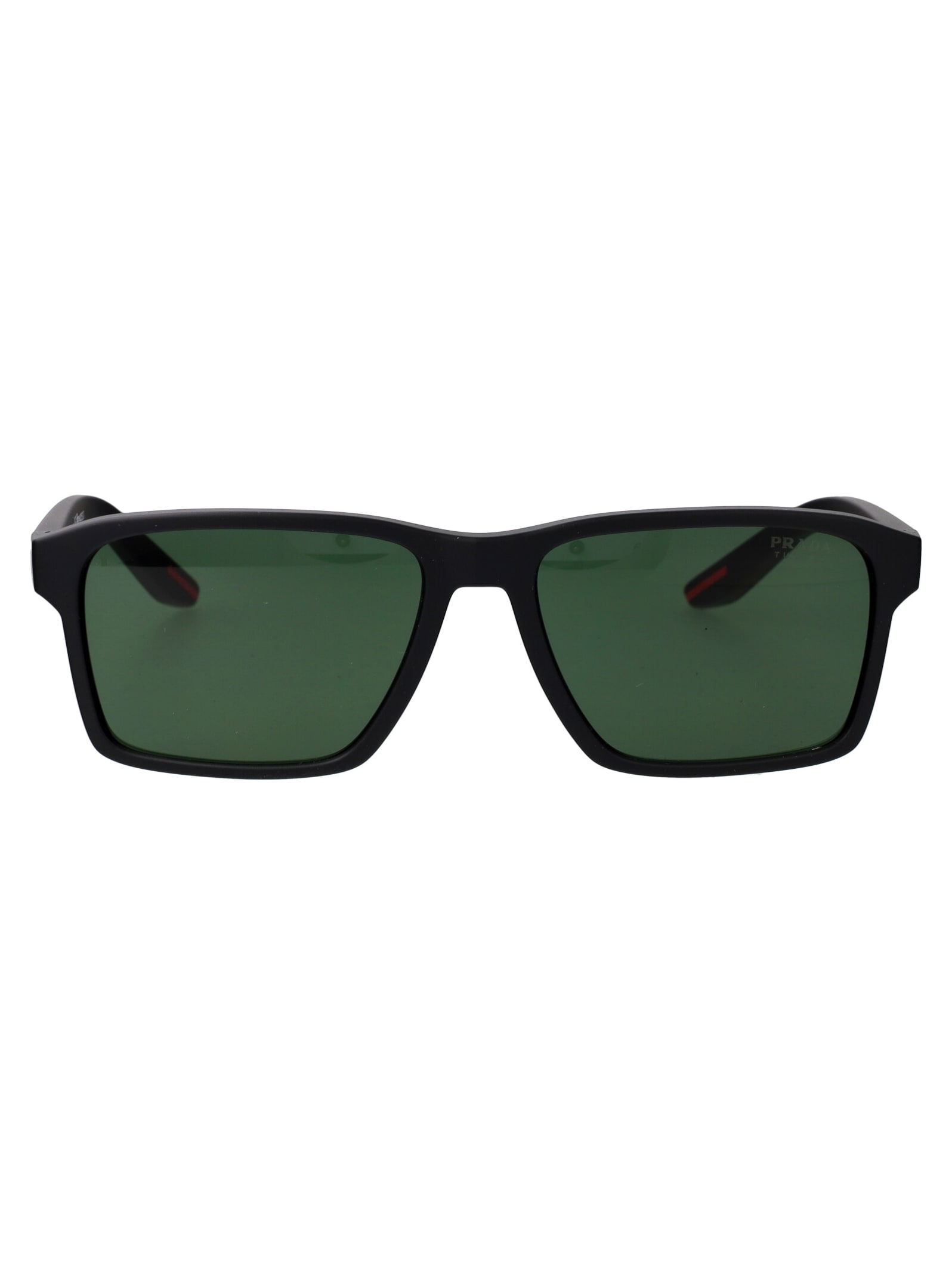 Prada 0ps 05ys Sunglasses In Dg006u Black Rubber