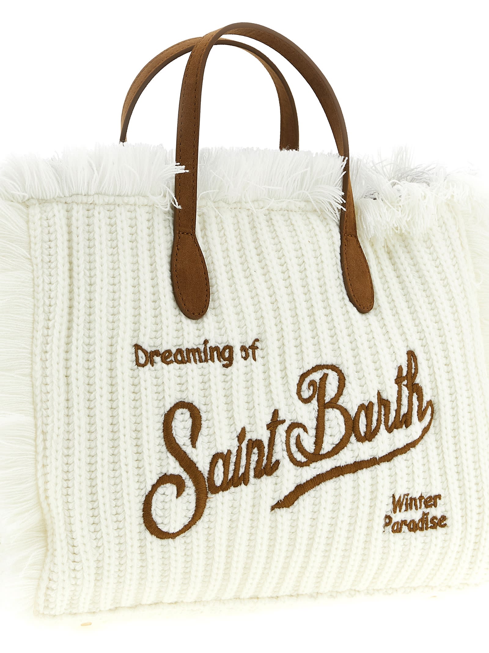 Mc2 Saint Barth Colette Handbag In White