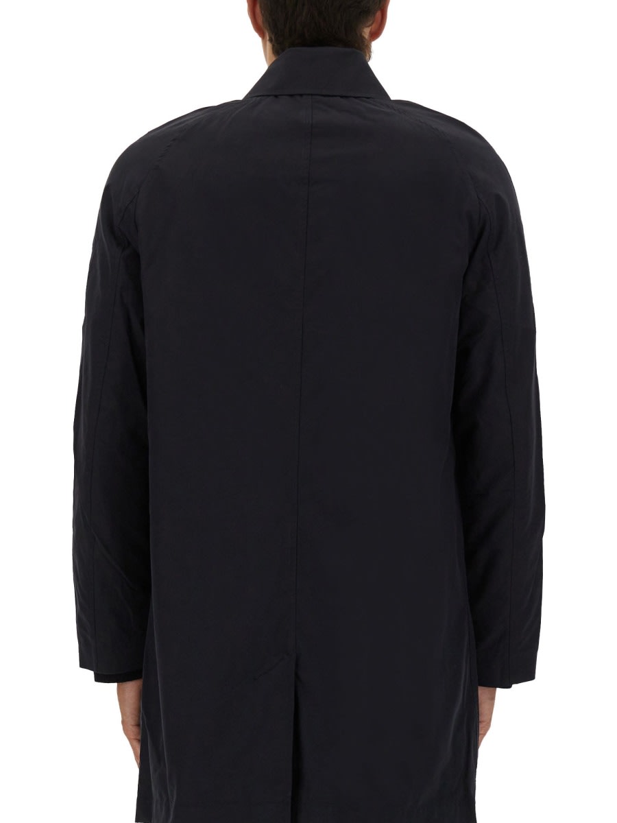 Ps By Paul Smith Ps Paul Smith Lightweight Waterproof Coat In Black