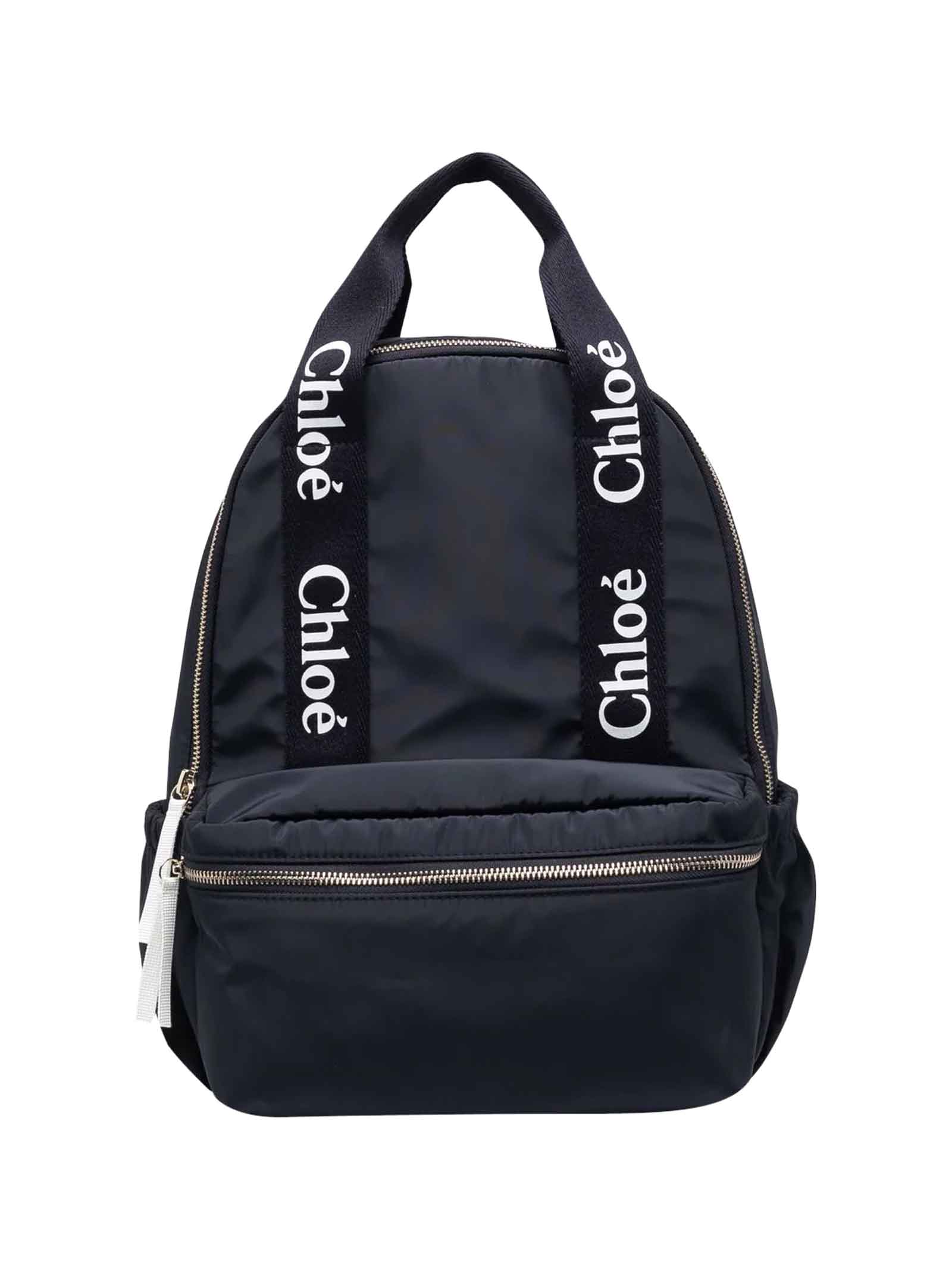 Chloé Blue Backpack Unisex Chloè Kids