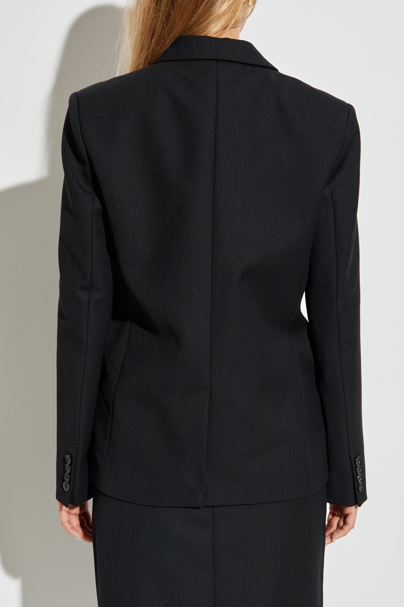 Anine Bing Evarly Blazer Woman Balck In Black