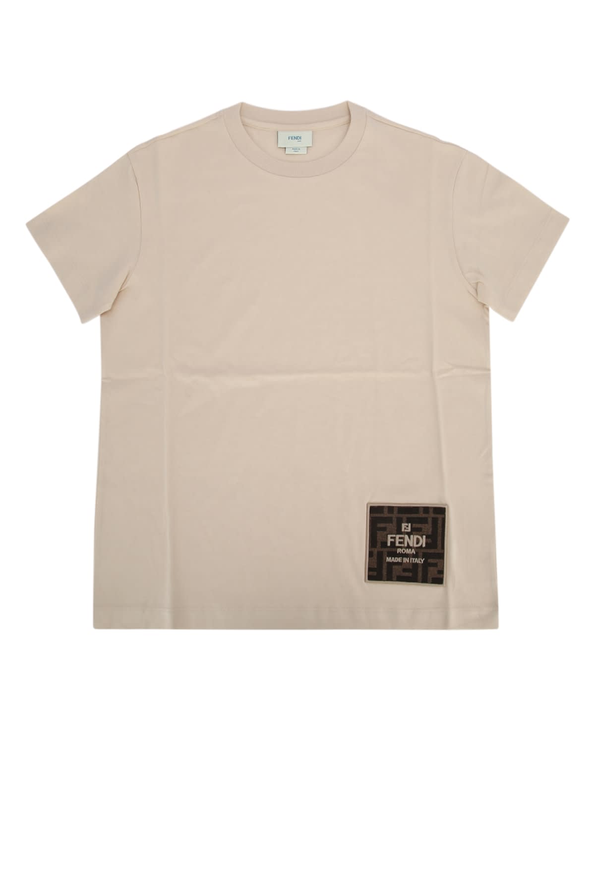 Fendi Kids' T-shirt In Linen