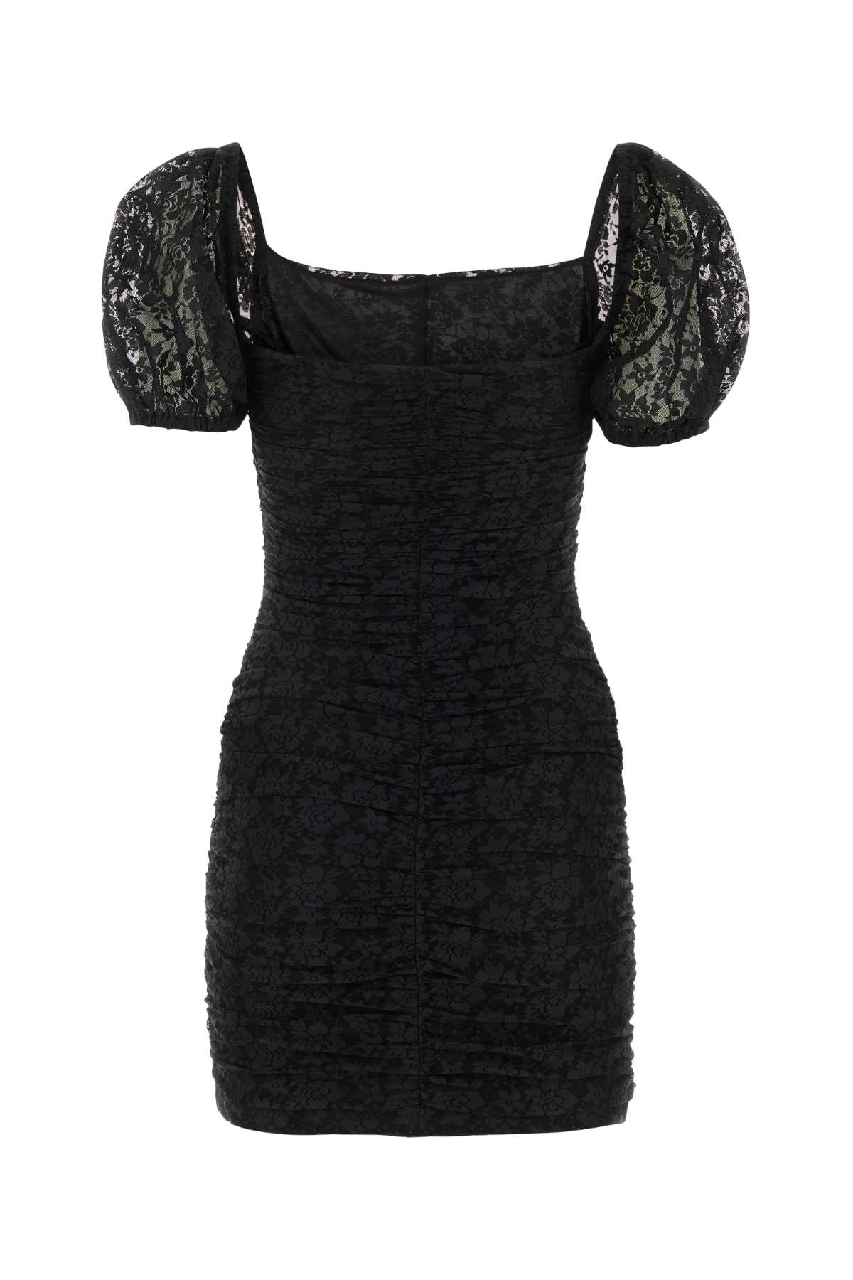 Shop Rotate Birger Christensen Black Lace Mini Dress
