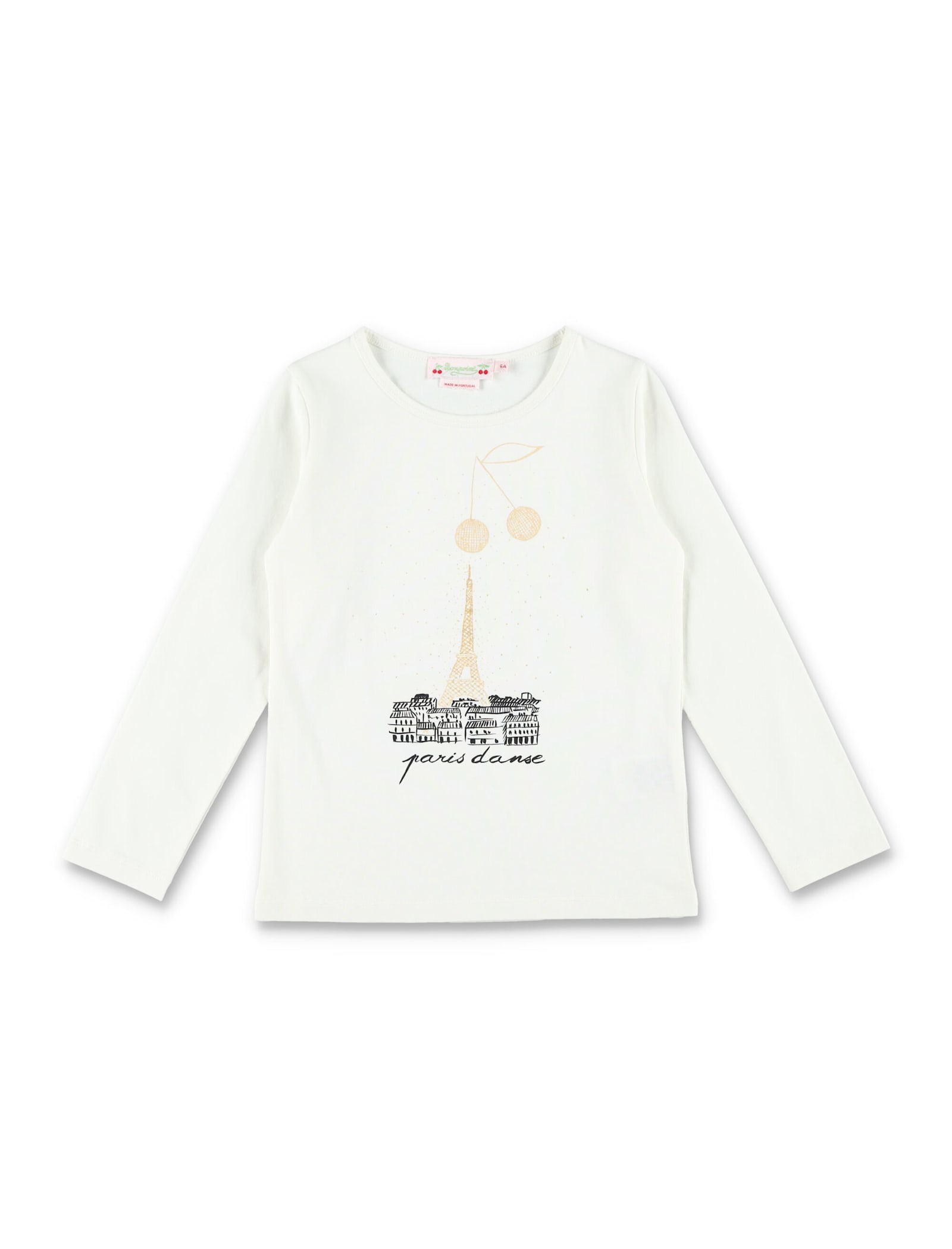 Bonpoint Kid - Tidjane Paris Print T-shirt In White