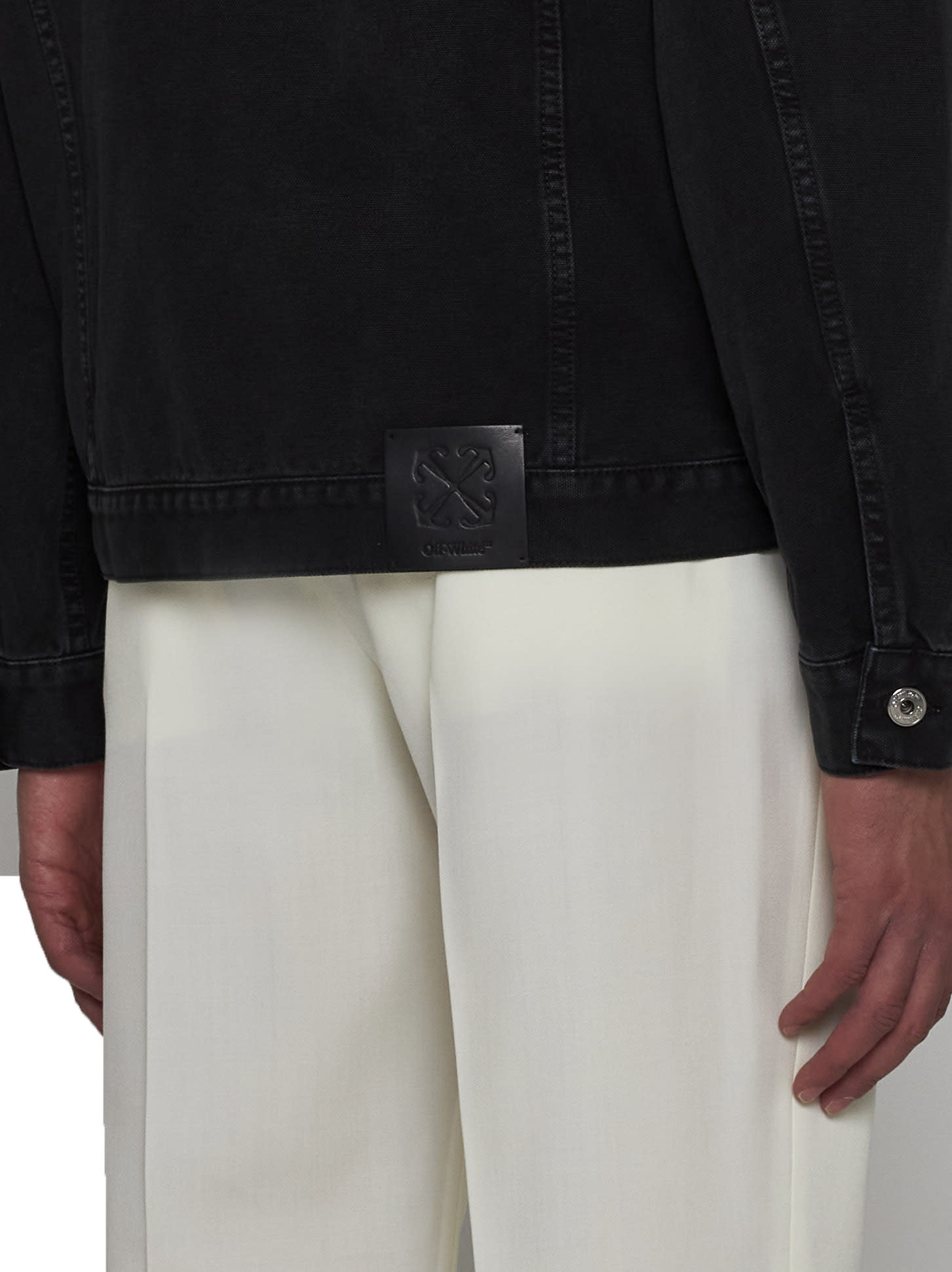 Shop Off-white Jacket In Black