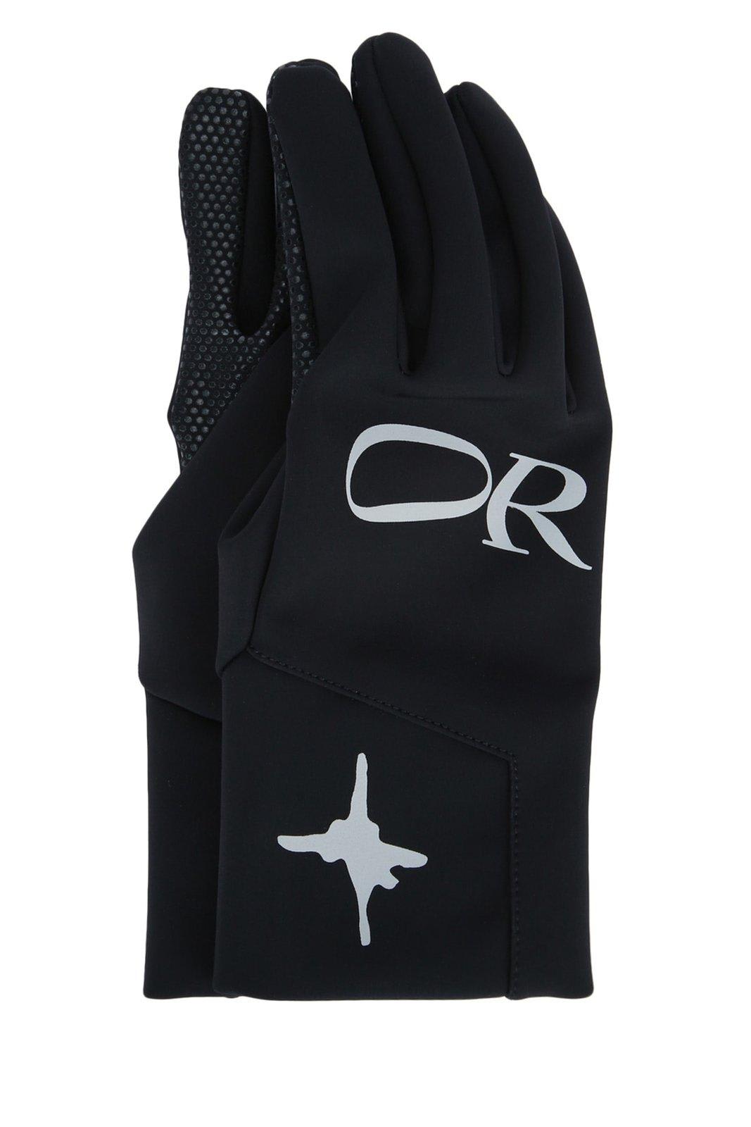 Logo Printed Ski Gloves