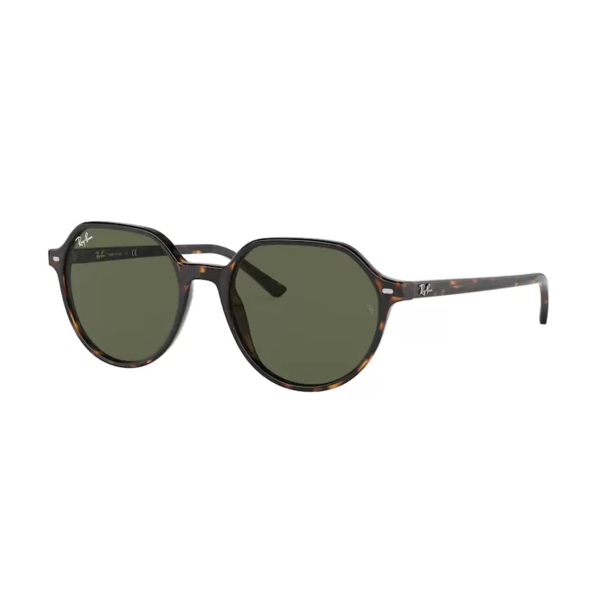 Shop Ray Ban Thalia Rb2195 Sunglasses In Marrone