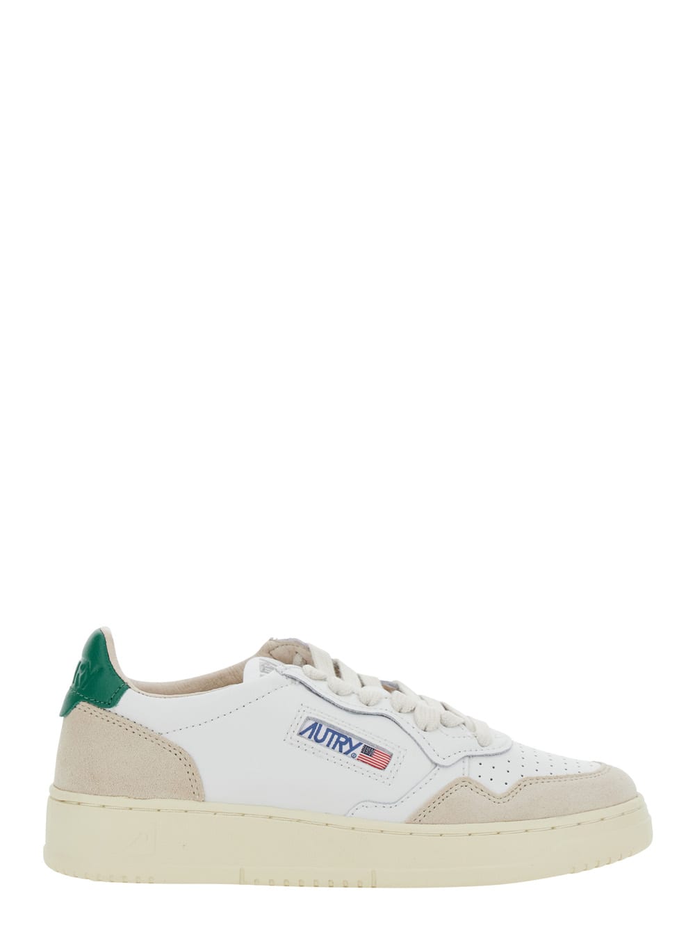 Autry Medalist Low Wom In White