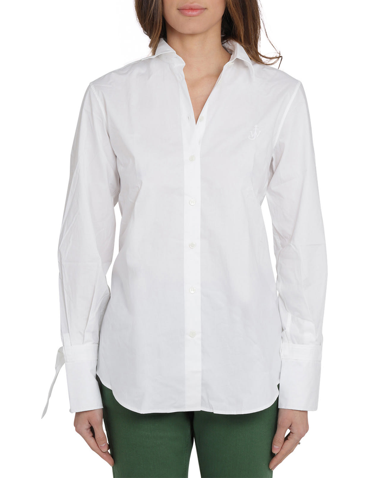 J.W. Anderson Jw Anderson White Tied Cuff Shirt