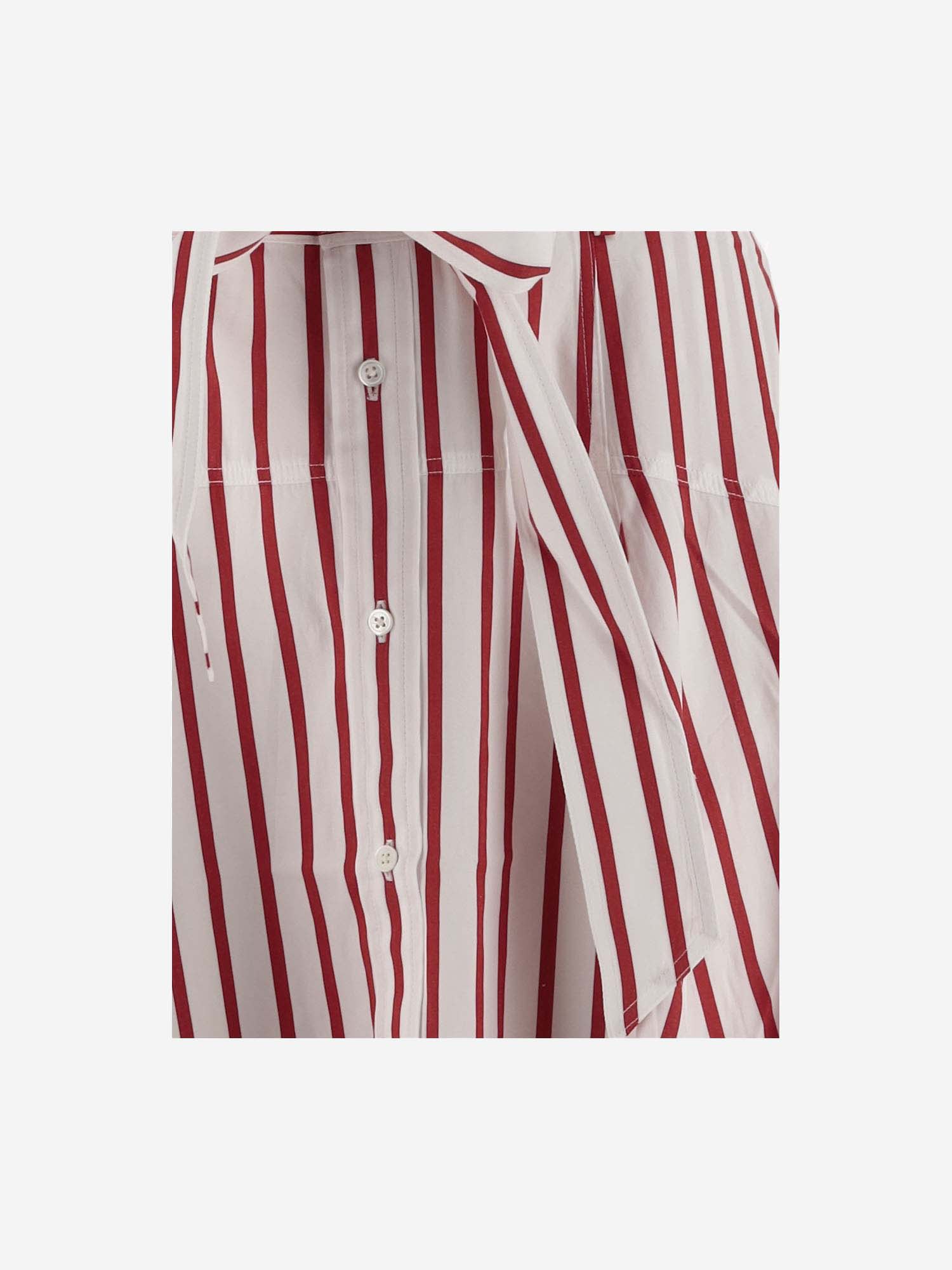 Shop Polo Ralph Lauren Striped Cotton Skirt