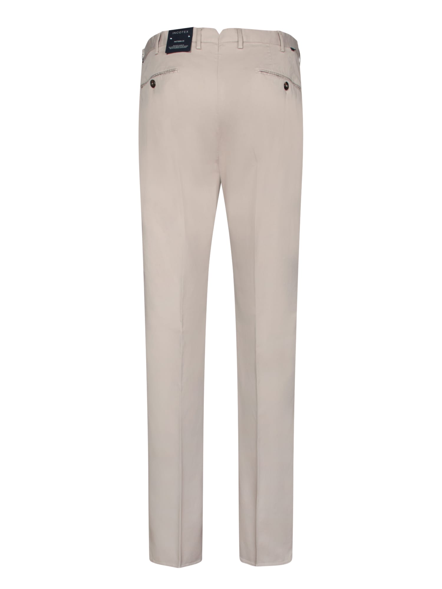 Incotex Beige Batavia Trousers In Beige