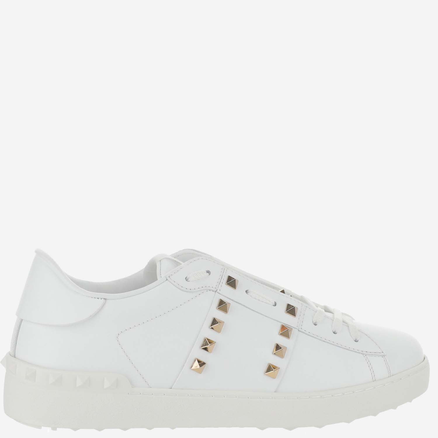 VALENTINO GARAVANI ROCKSTUD UNTITLED CALF LEATHER SNEAKER 