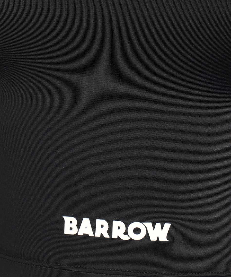Barrow Technical Fabric Crop Top In Black