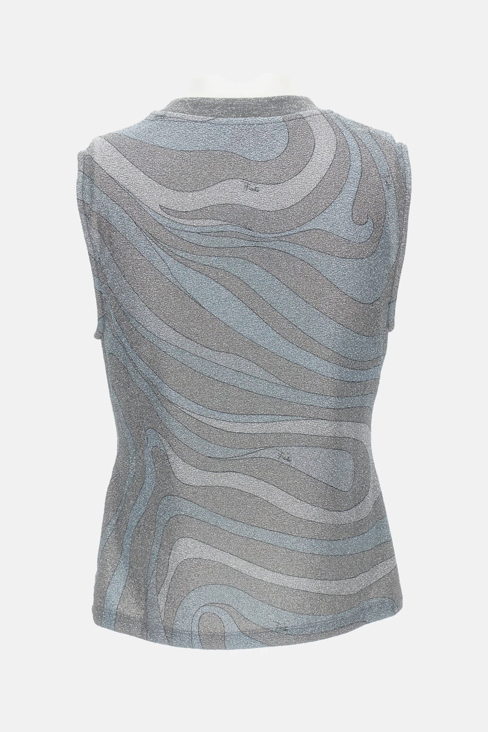 Pucci Abstract-motif Sleeveless Top In Multi