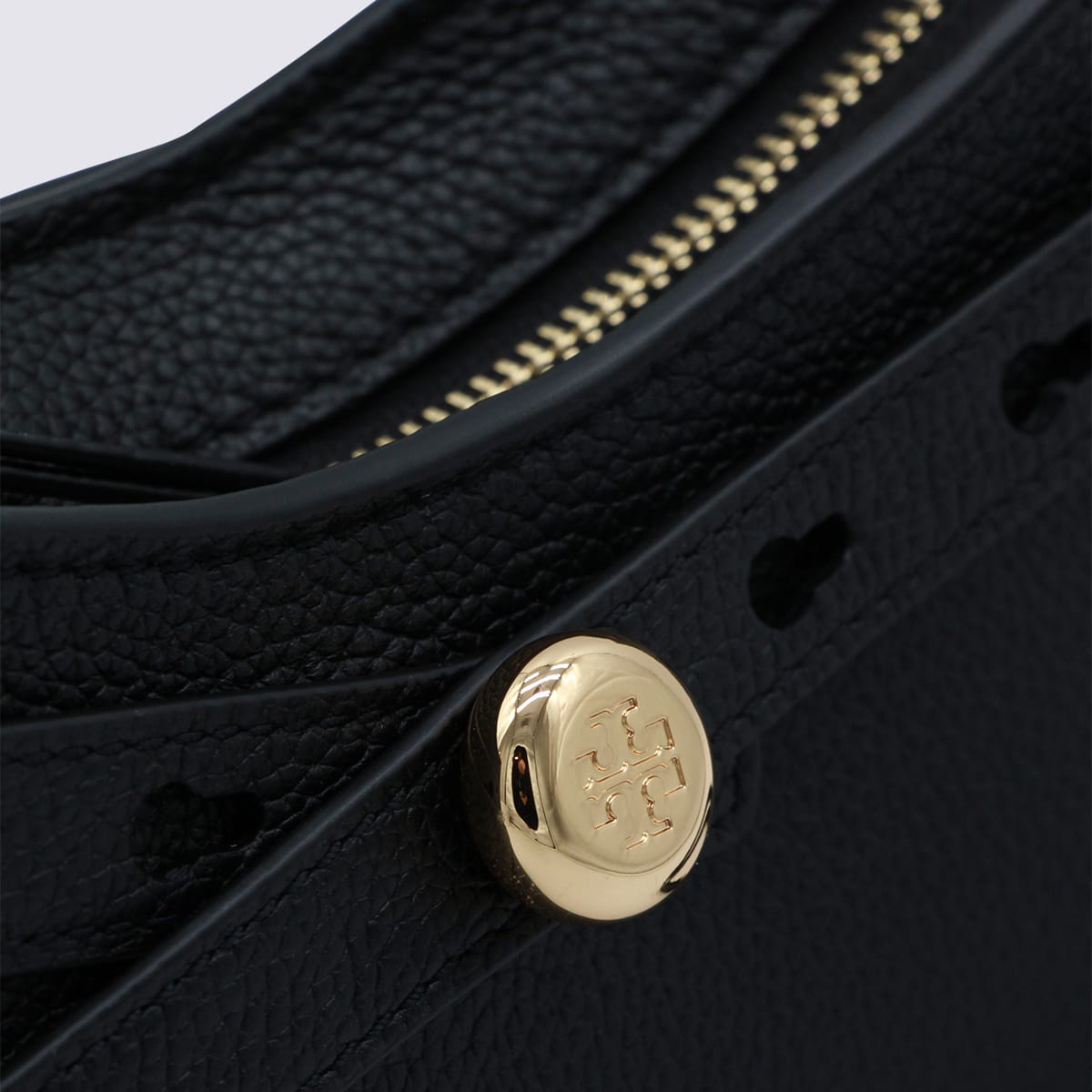 Tory Burch Black Leather Crossbody Bag In Black