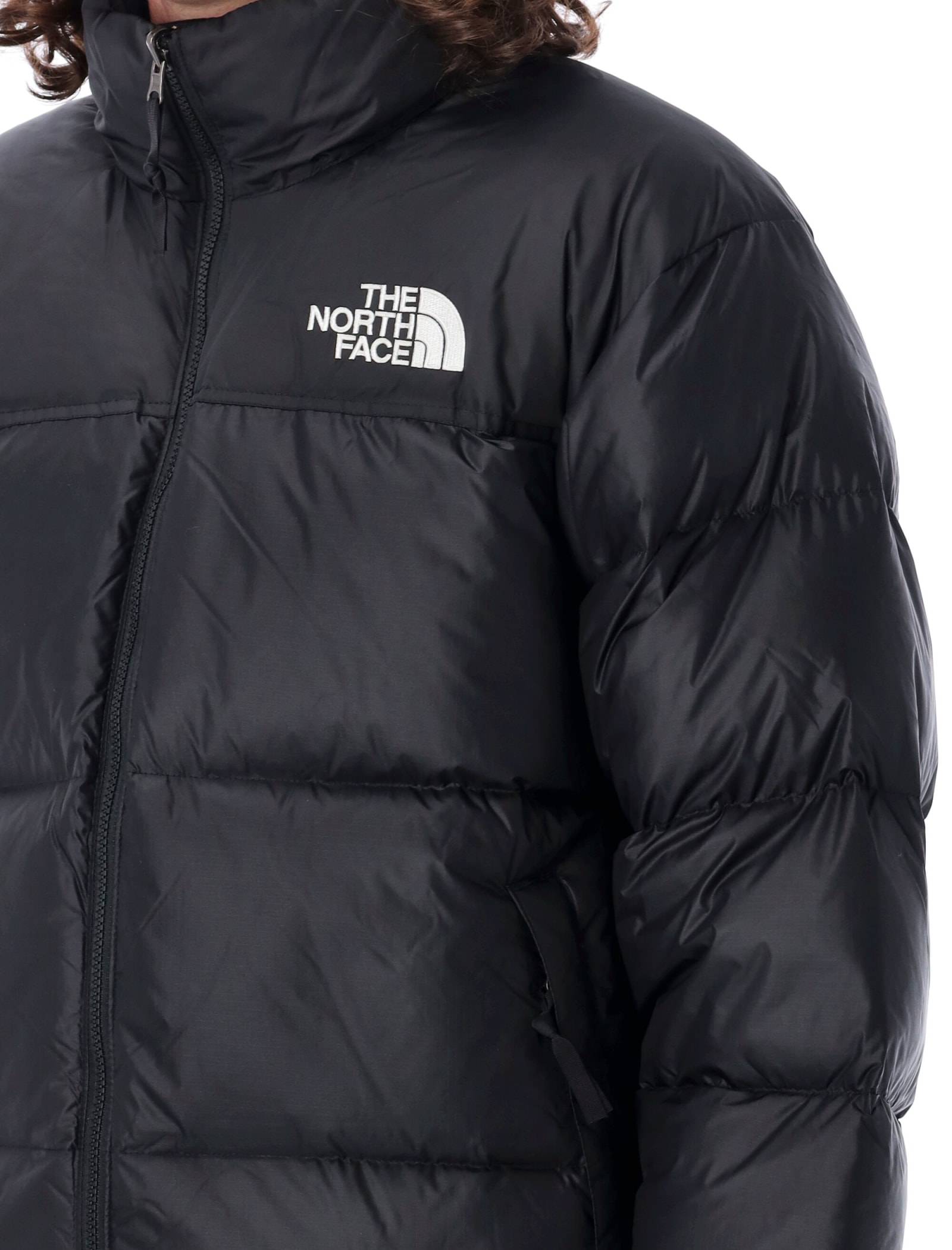 Shop The North Face 1996 Retro Nuptse Jacket In Recycled Tnf Black-npf