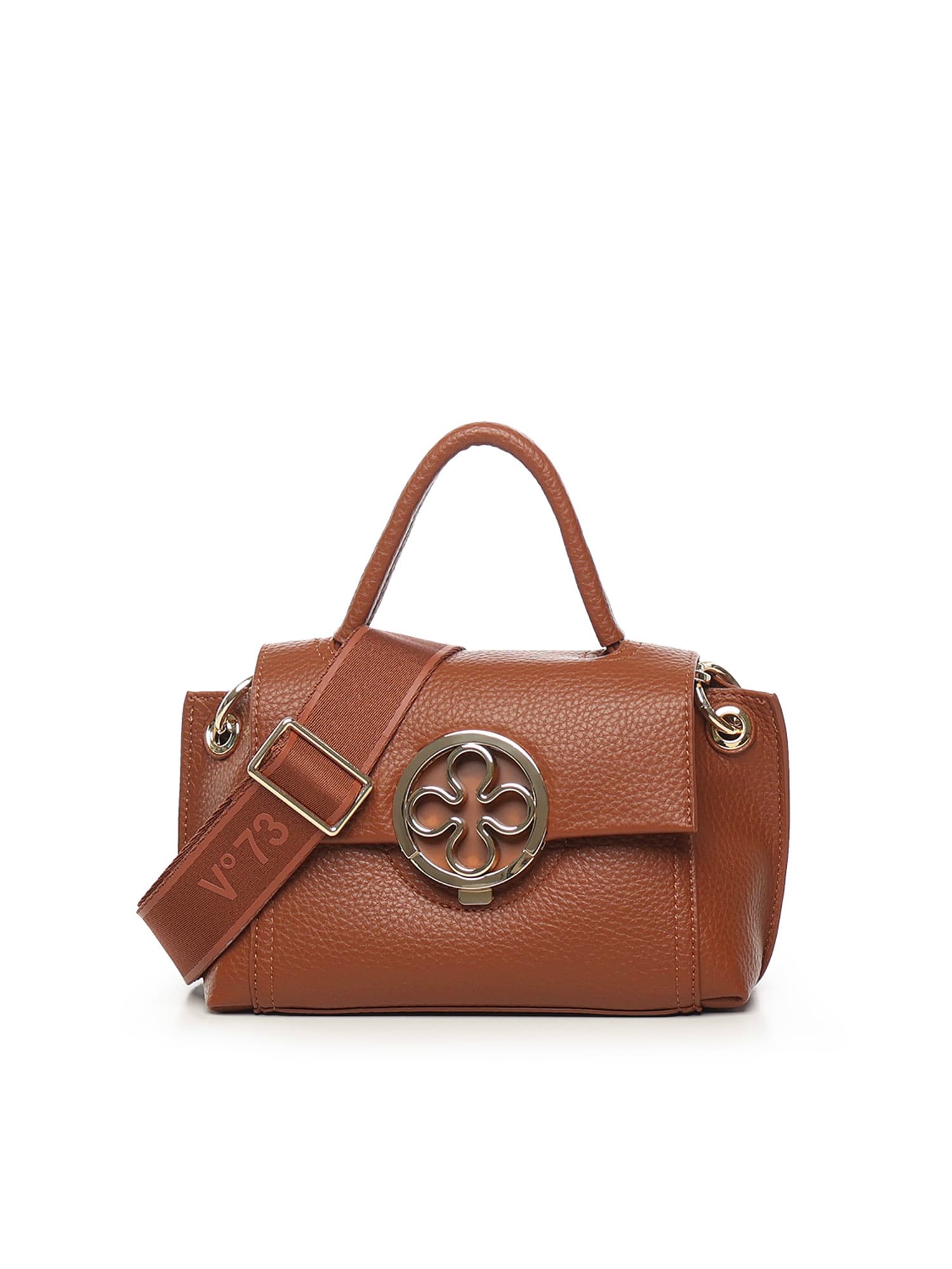 V73 Federica V Small Handbag In Brown