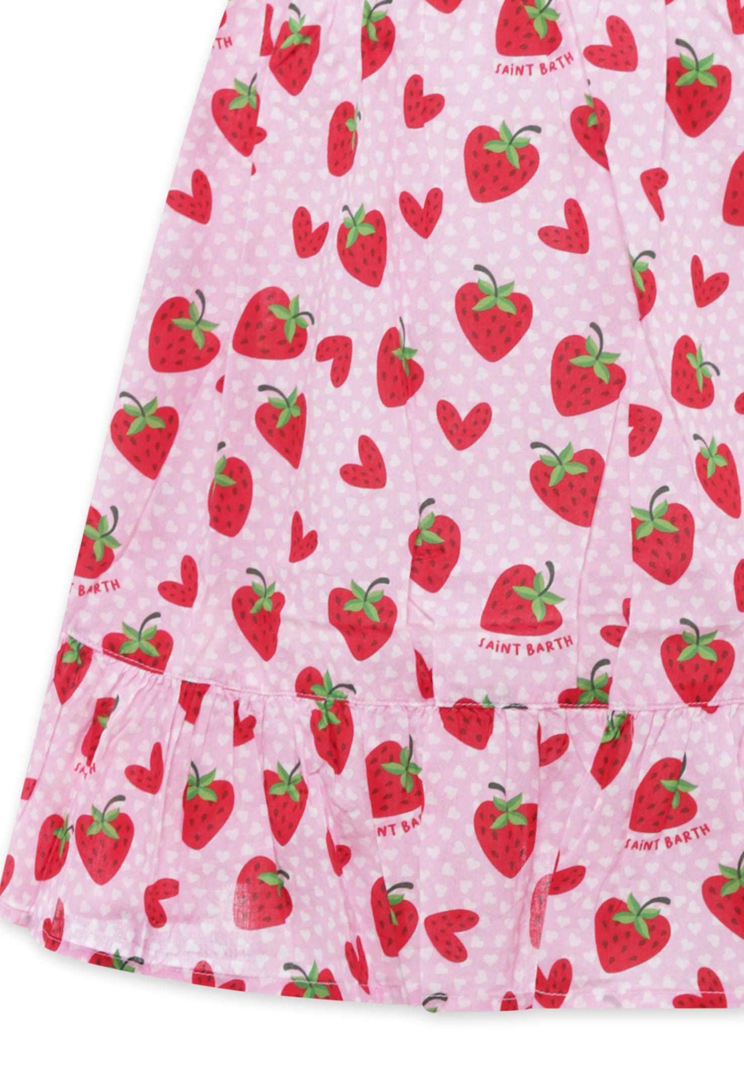Mc2 Saint Barth Cotton Dress In Pink