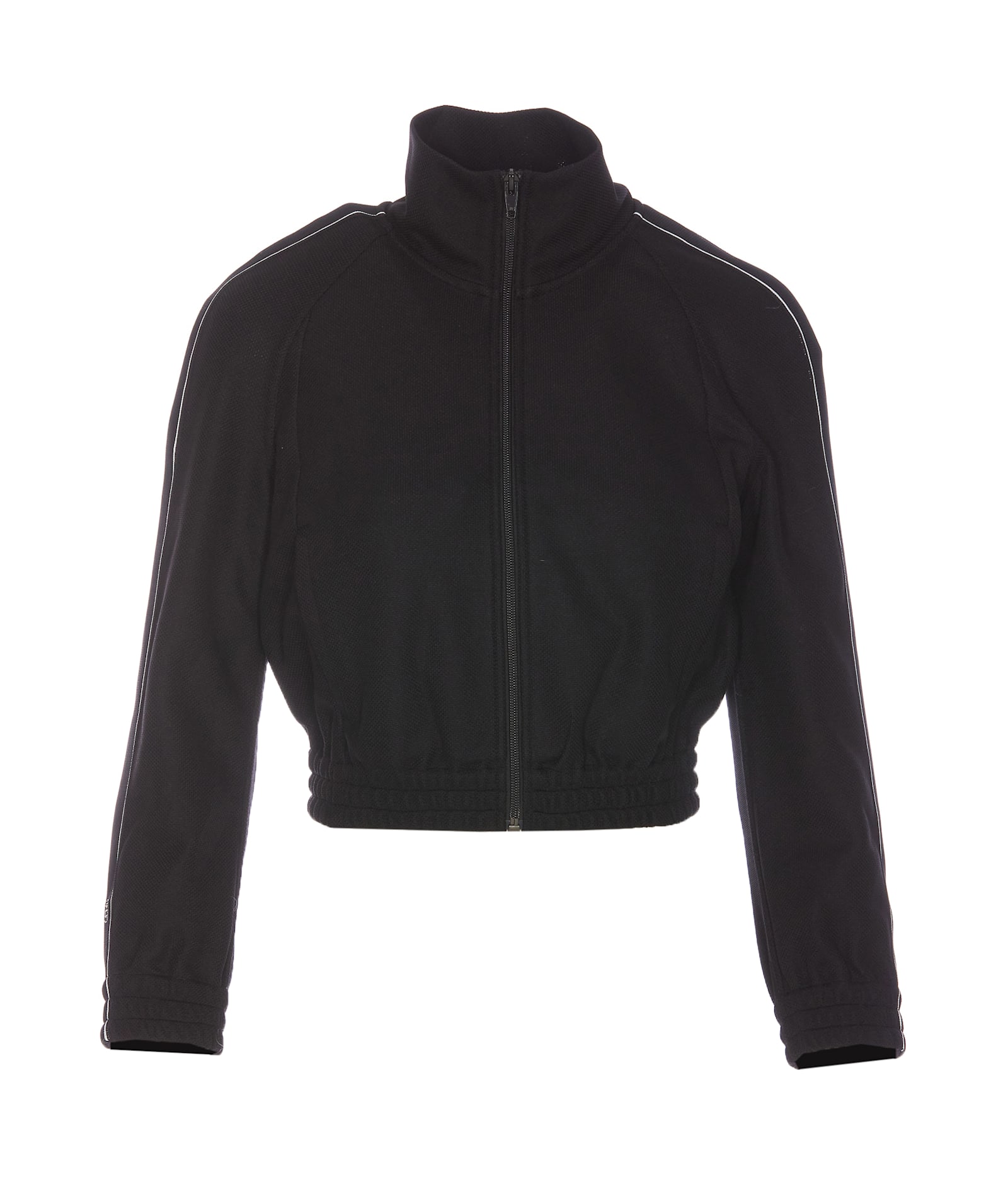 Shop Alexander Wang Logo Track Jacket In Black