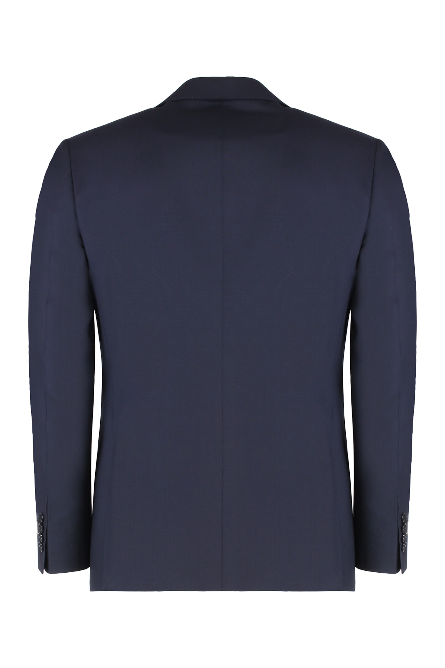 Canali Two-piece Wool Suit In Blue