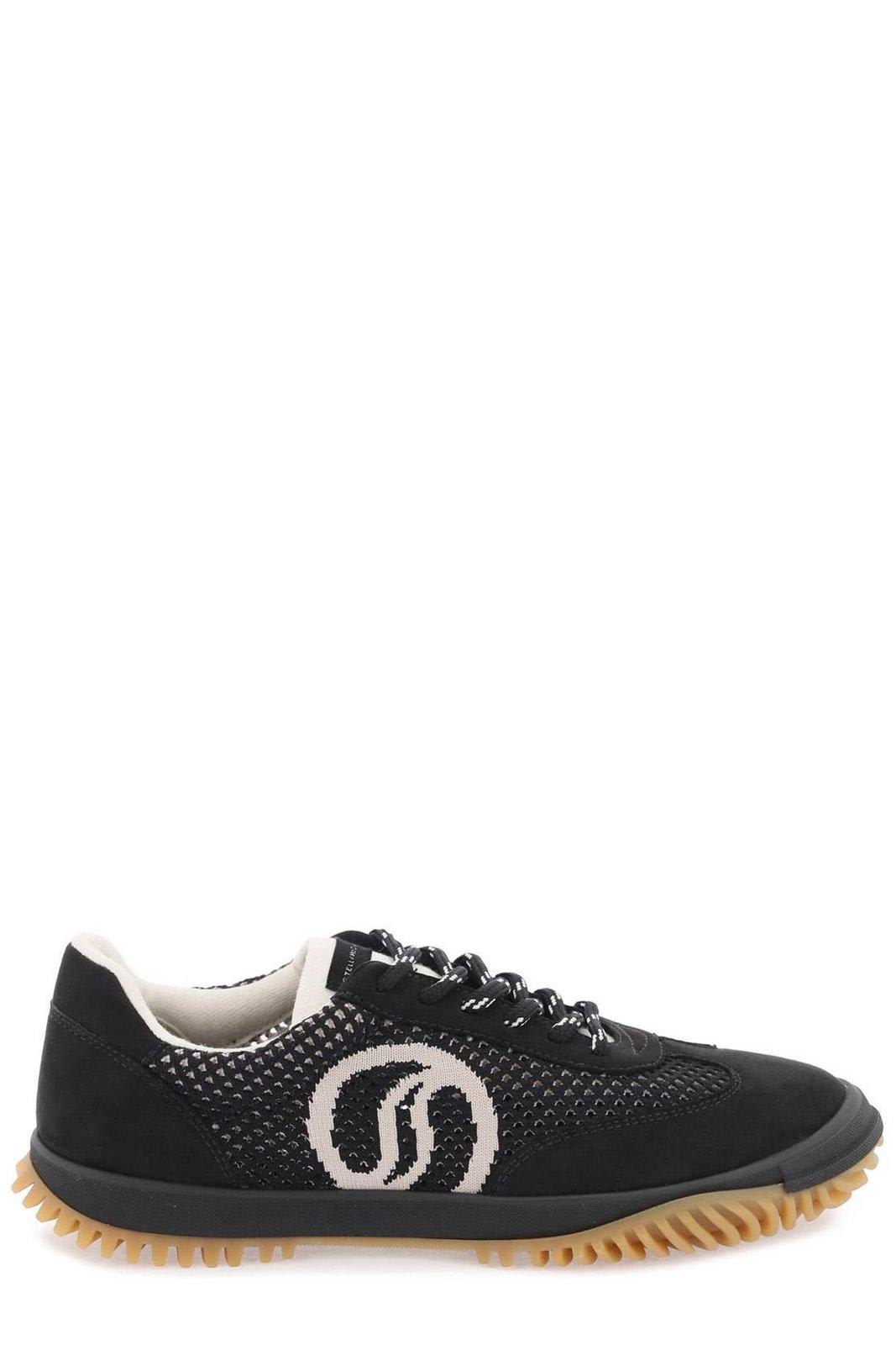 S Wave Lace-up Sneakers
