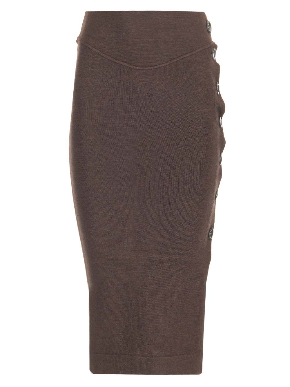 pamela Knitted Pencil Skirt